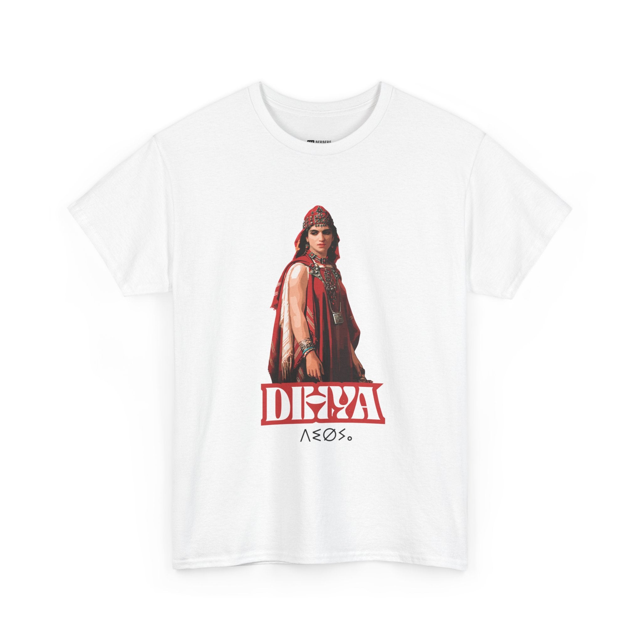 T-shirt Portrait de Dihya El Kahina – Guerrière Berbère Amazigh