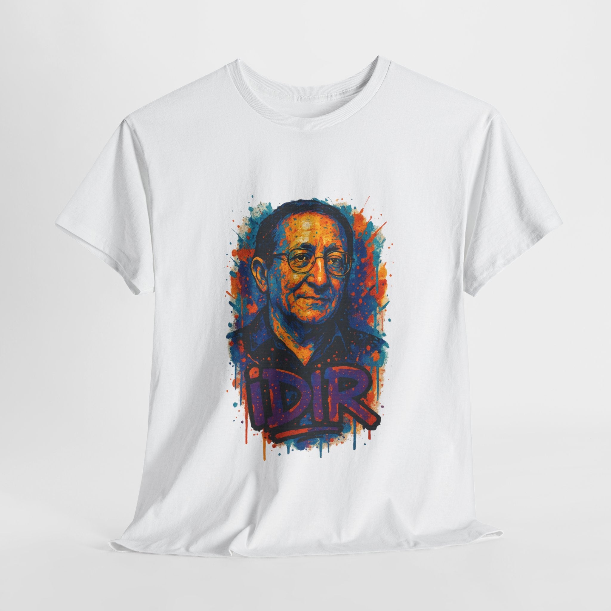 T-shirt Portrait Idir – Icône de la Musique Kabyle & Amazighe