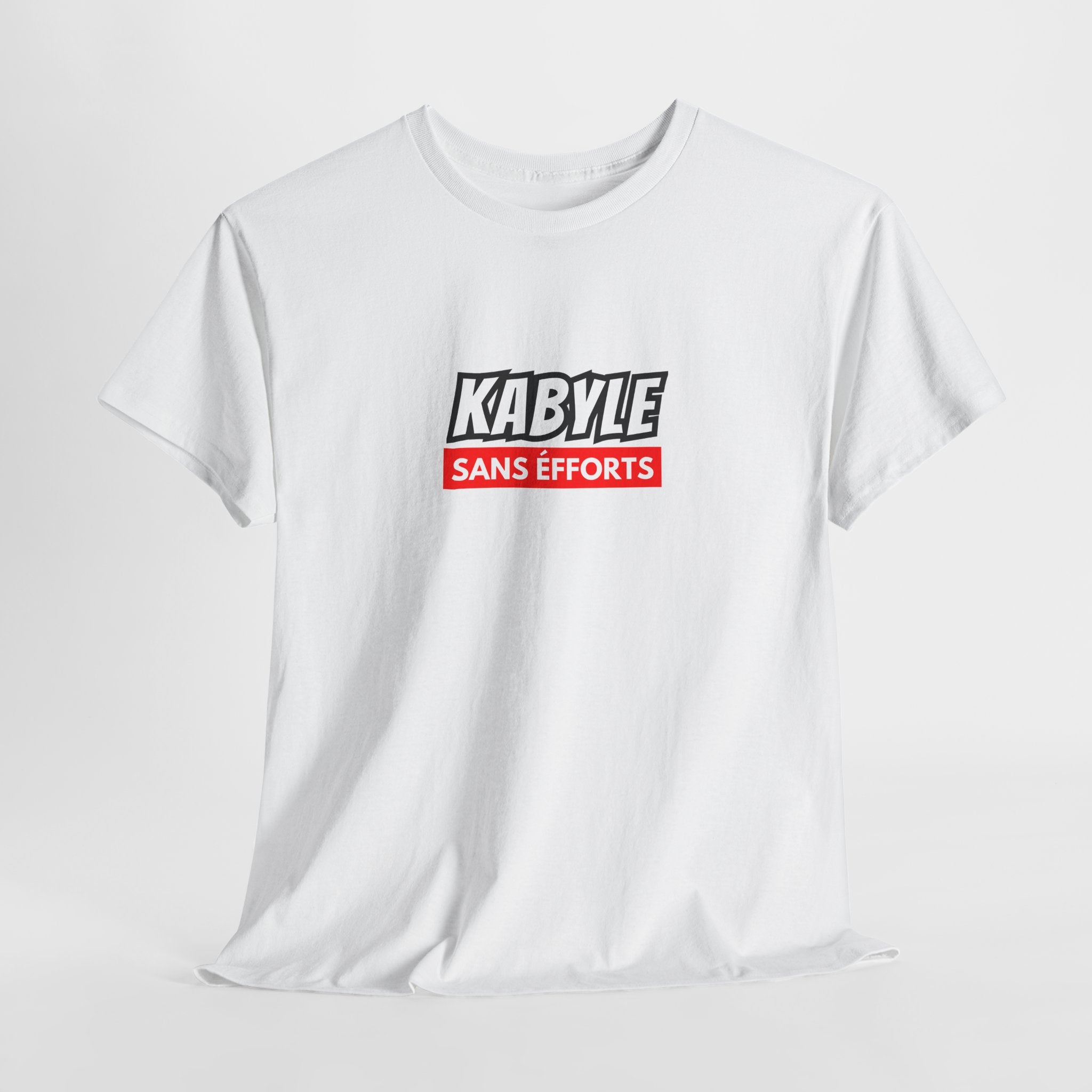 T-shirt KABYLE SANS EFFORTS – Fierté Amazighe & Streetwear Kabyle
