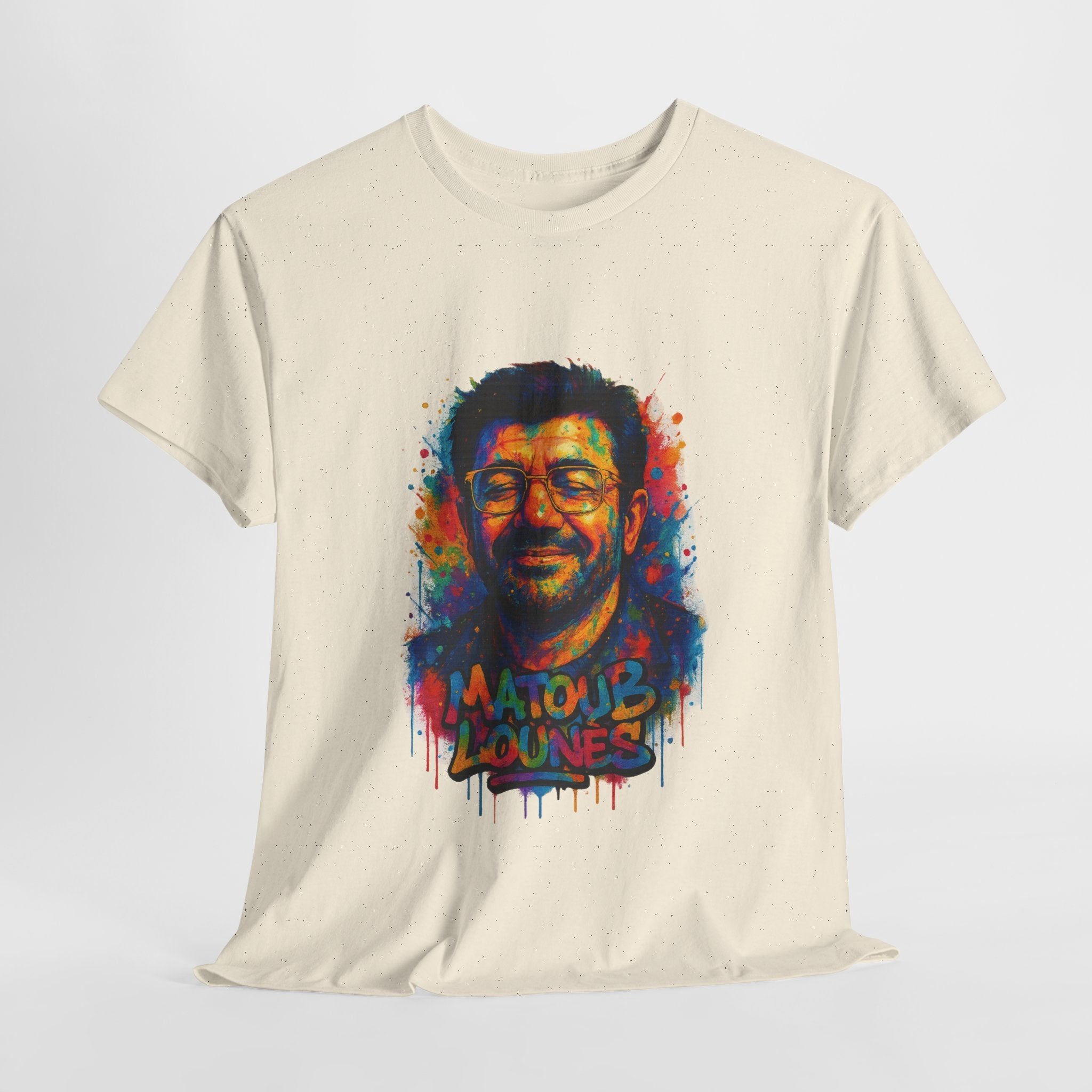 T-shirt Matoub Lounès – Portrait Graffiti Street Art Kabyle