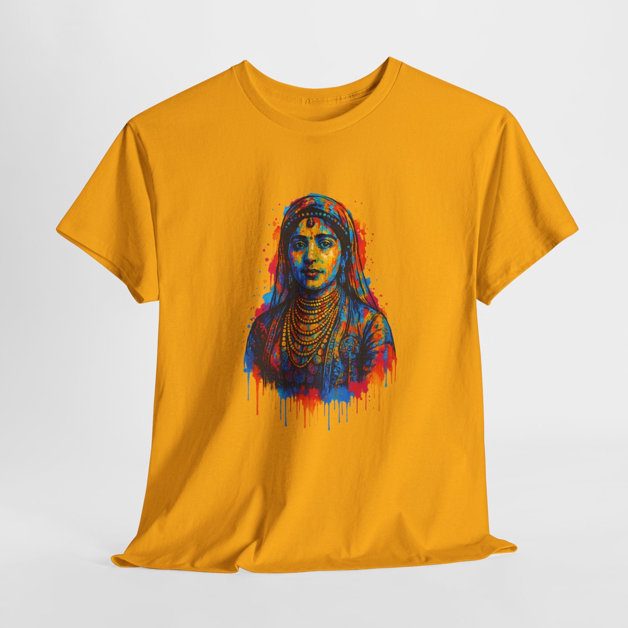 T-shirt Lalla Fatma N’Soumer – Portrait Graffiti Street Art Kabyle