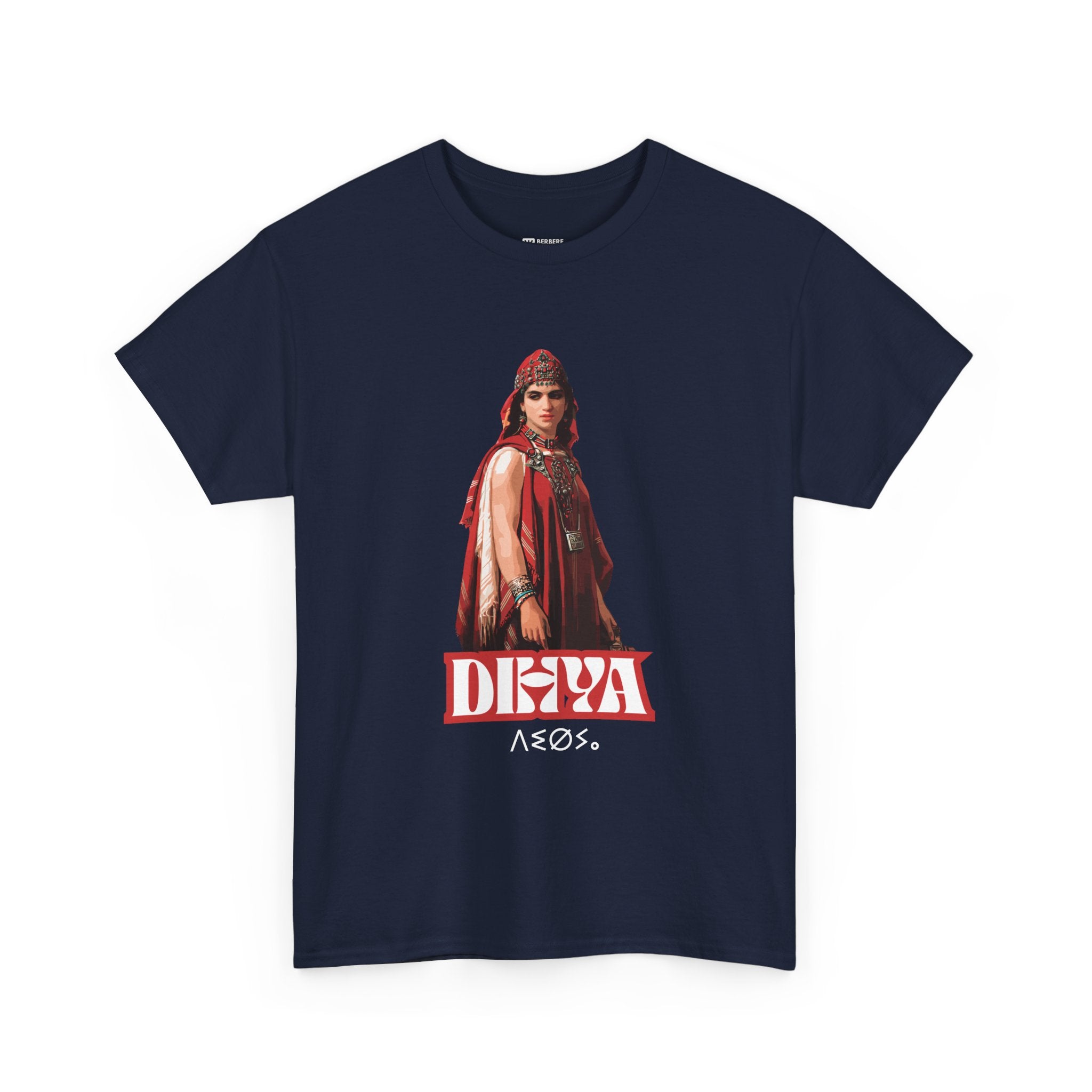 T-shirt Portrait de Dihya El Kahina – Guerrière Berbère Amazigh