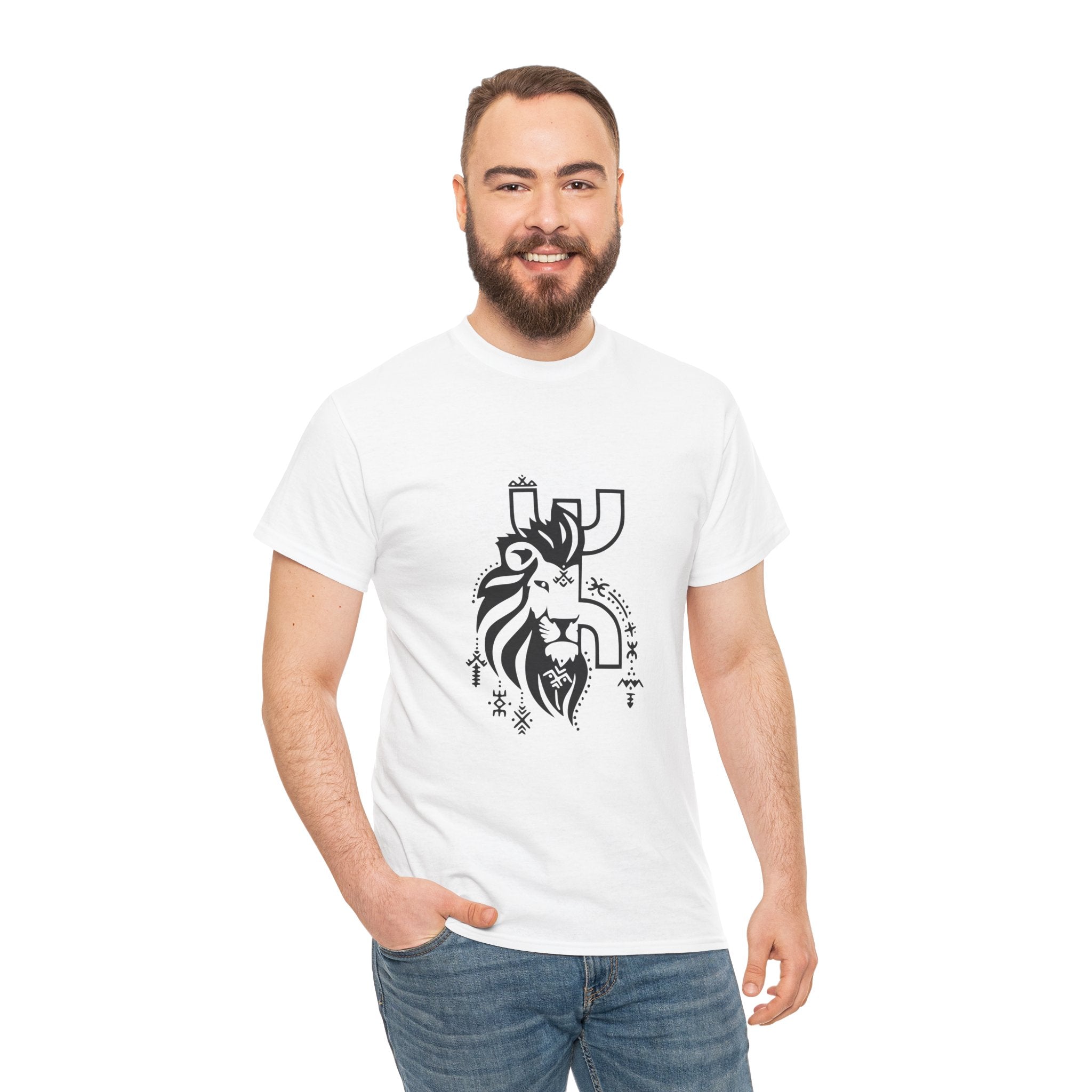 T-shirt Lion Amazigh ⵣ – Force, Liberté & Identité Berbère