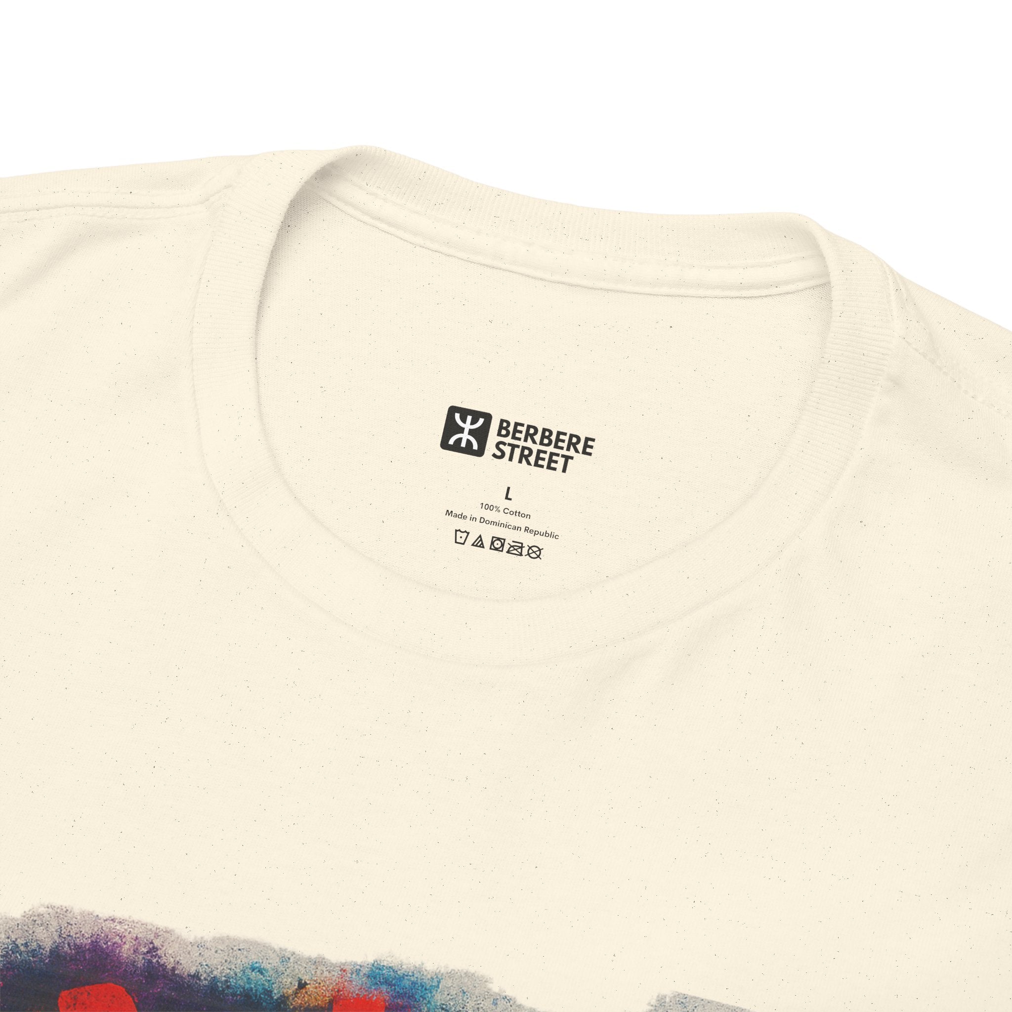 T-shirt Matoub Lounès – Portrait avec Symbole Amazigh