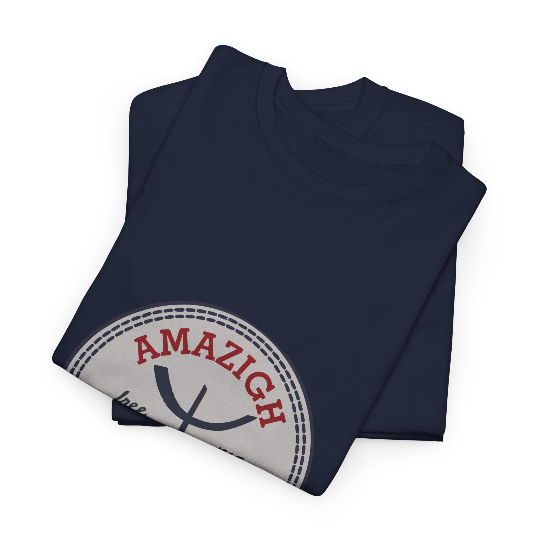 Amazigh All Star Unisex Heavy Cotton Tee, Casual Wear, Unique Graphic T-Shirt, Gift for Friends, Everyday Style, Festival Apparel