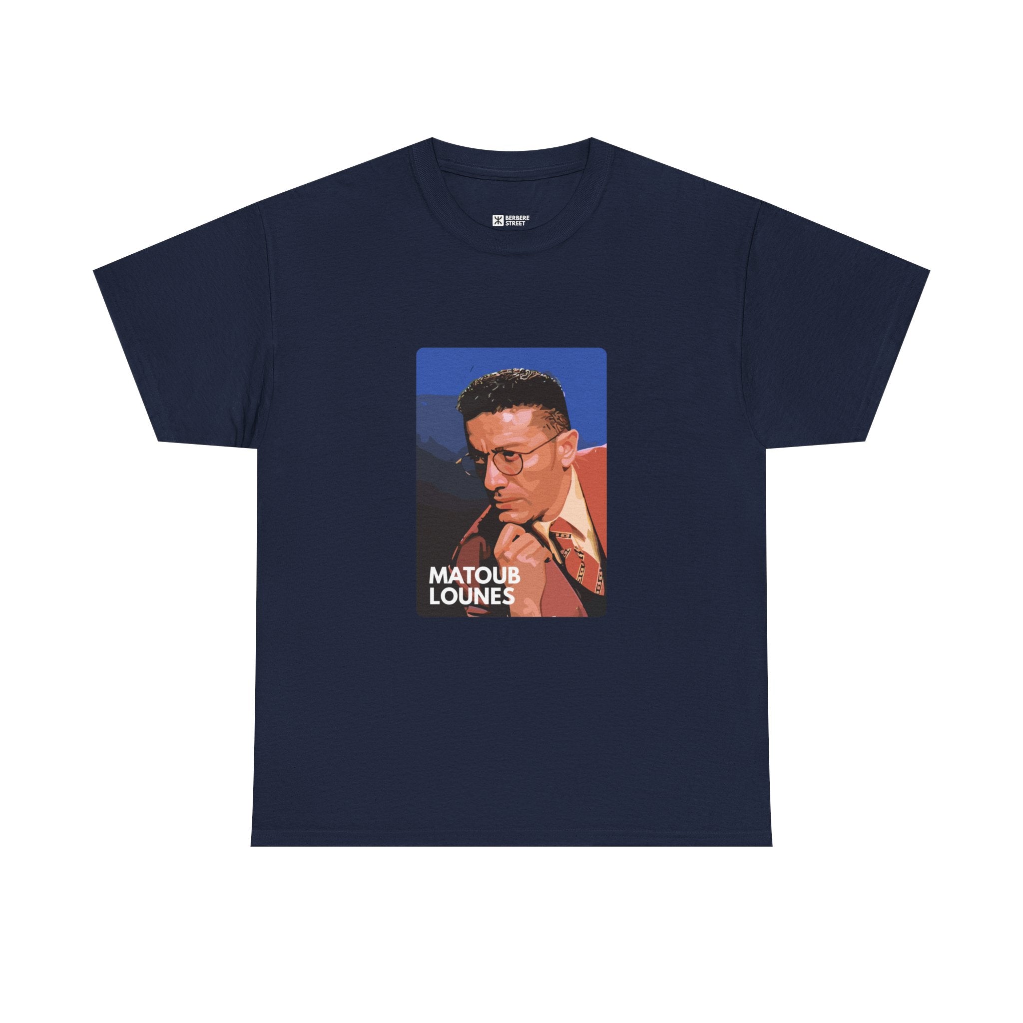 T-shirt Matoub Lounes – Portrait Pensif – Icône Berbère