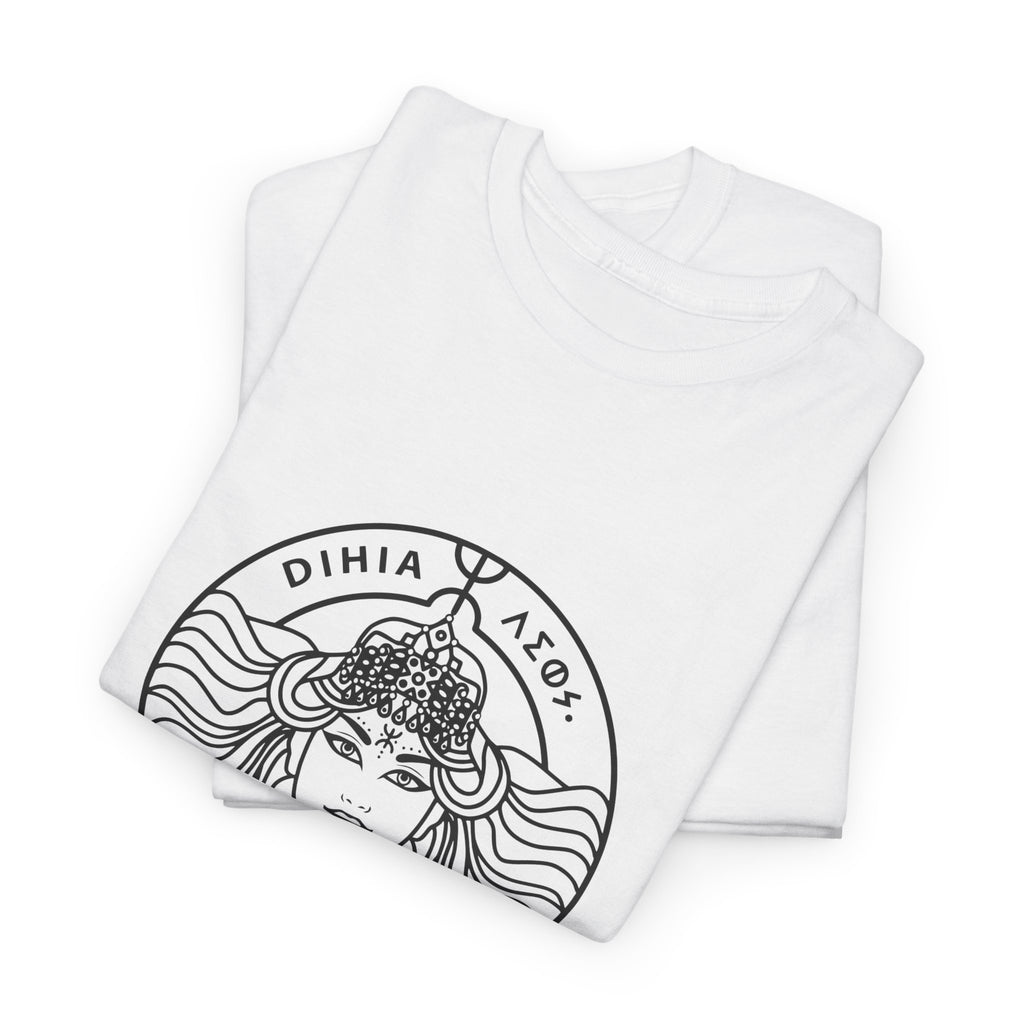 T-shirt Dihya Guerrière Berbère – Style Minimaliste Berbère