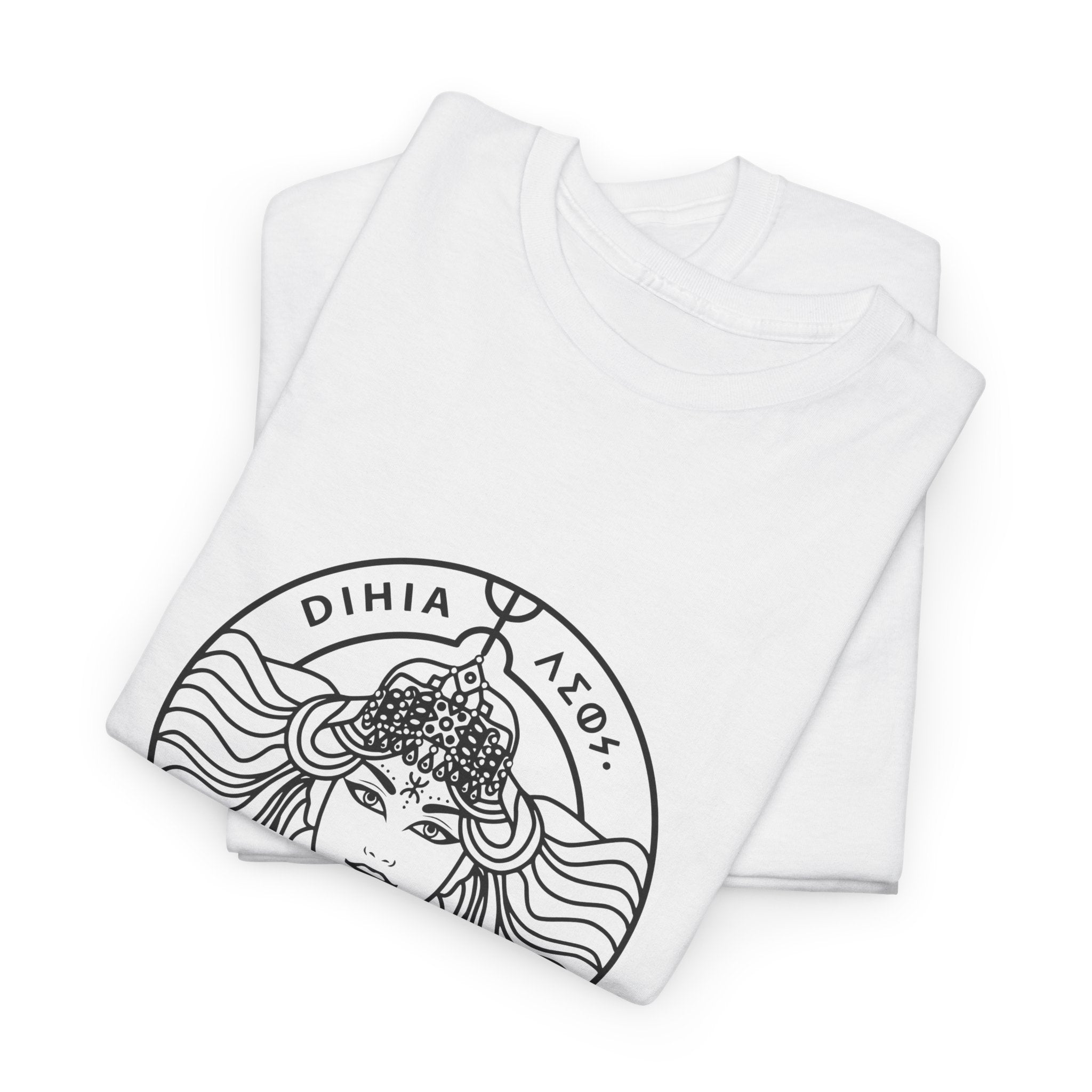 T-shirt Dihya Guerrière Berbère – Style Minimaliste Berbère