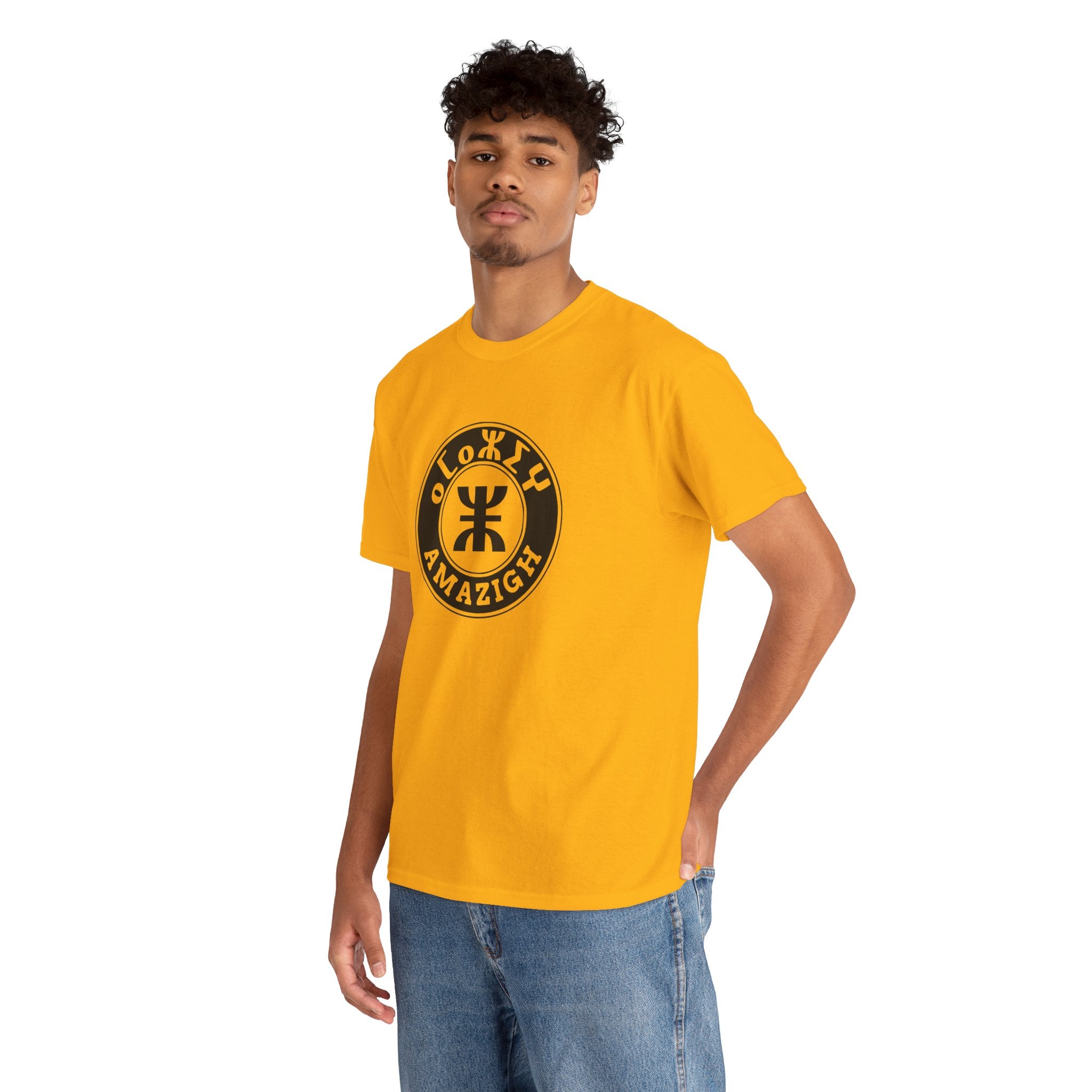 T-shirt Symbole Berbère ⵣ (Yaz) – Identité Amazighe & Liberté