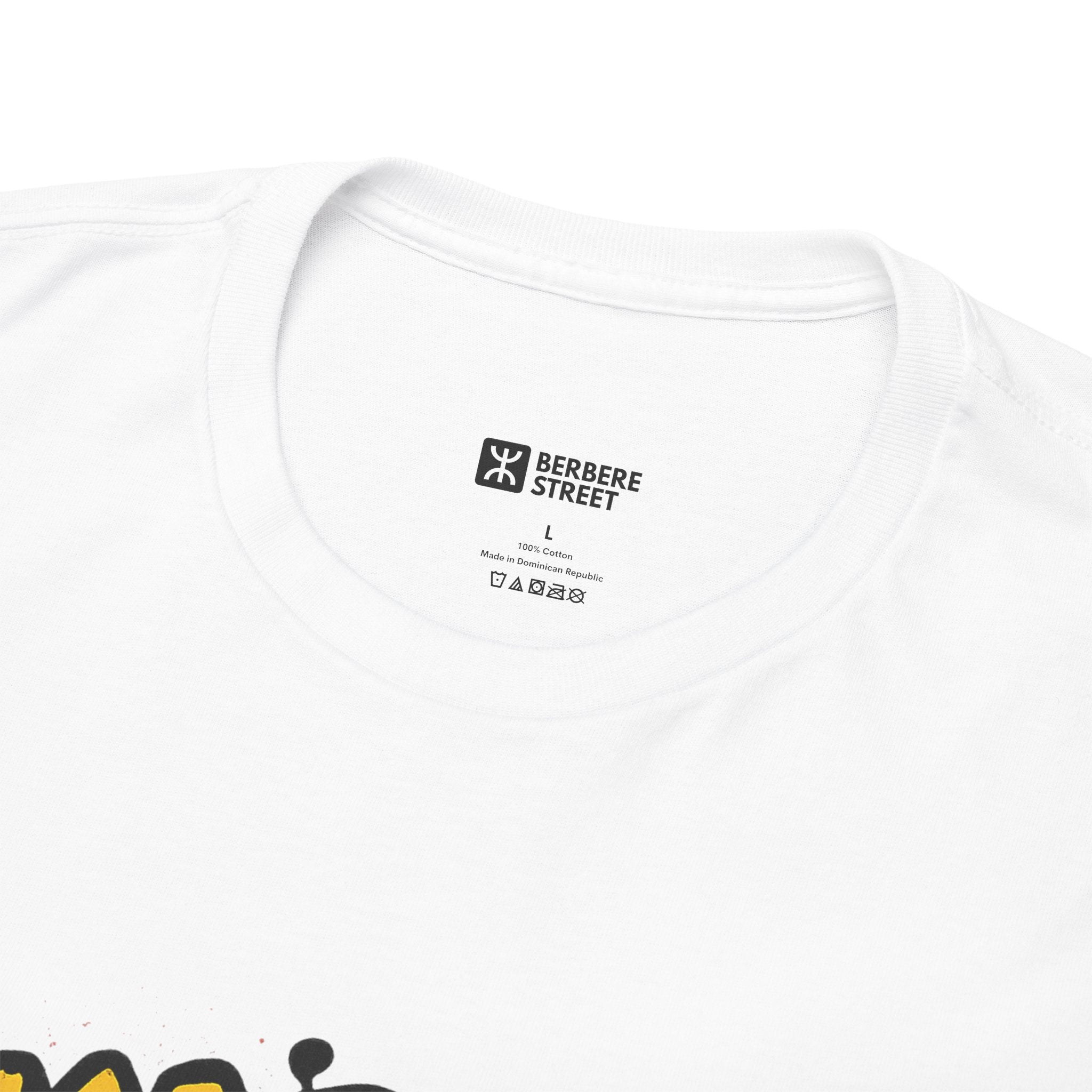 T-shirt Kabyle Sans Effort – Slogan Graffiti Street Art Amazigh