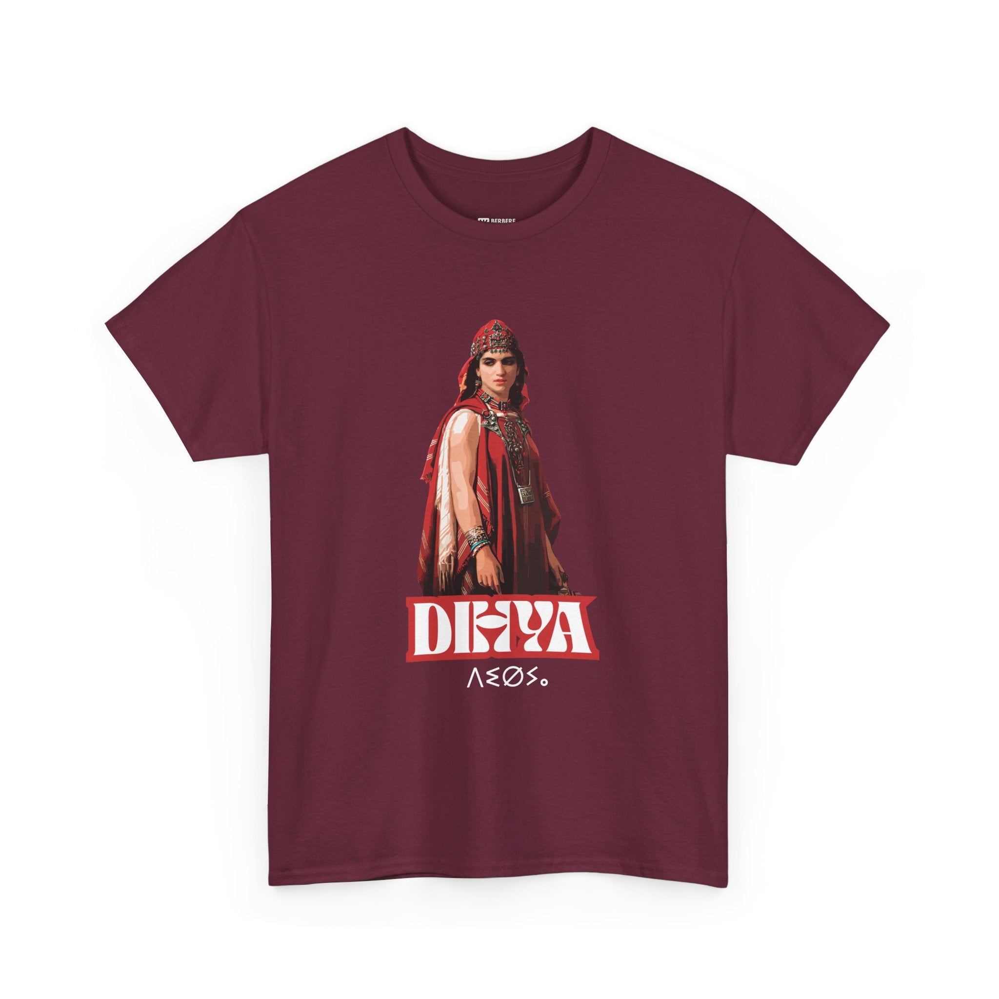 T-shirt Portrait de Dihya El Kahina – Guerrière Berbère Amazigh