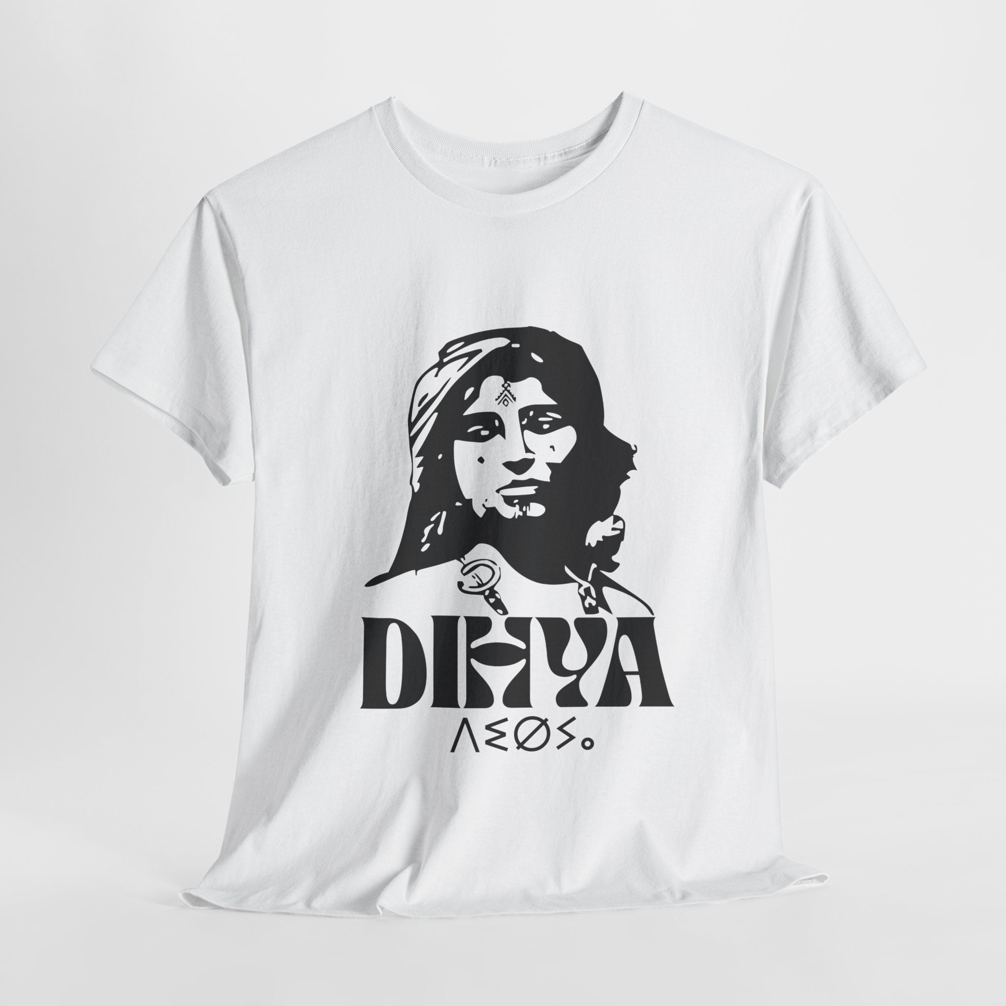 T-shirt Portrait de Dihya (Kahina) – Héroïne Amazighe & Symbole Berbère