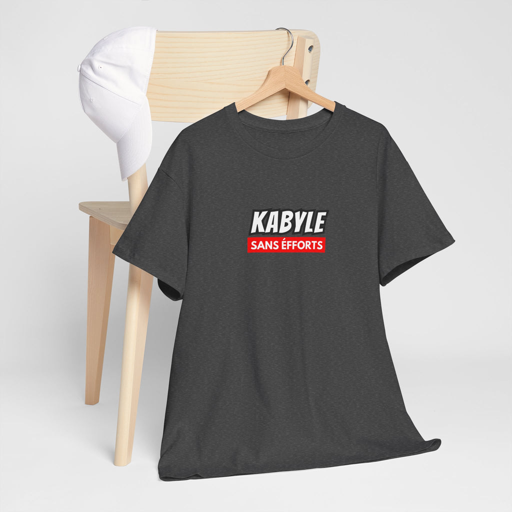 T-shirt KABYLE SANS EFFORTS  – Fierté Amazighe & Streetwear Kabyle