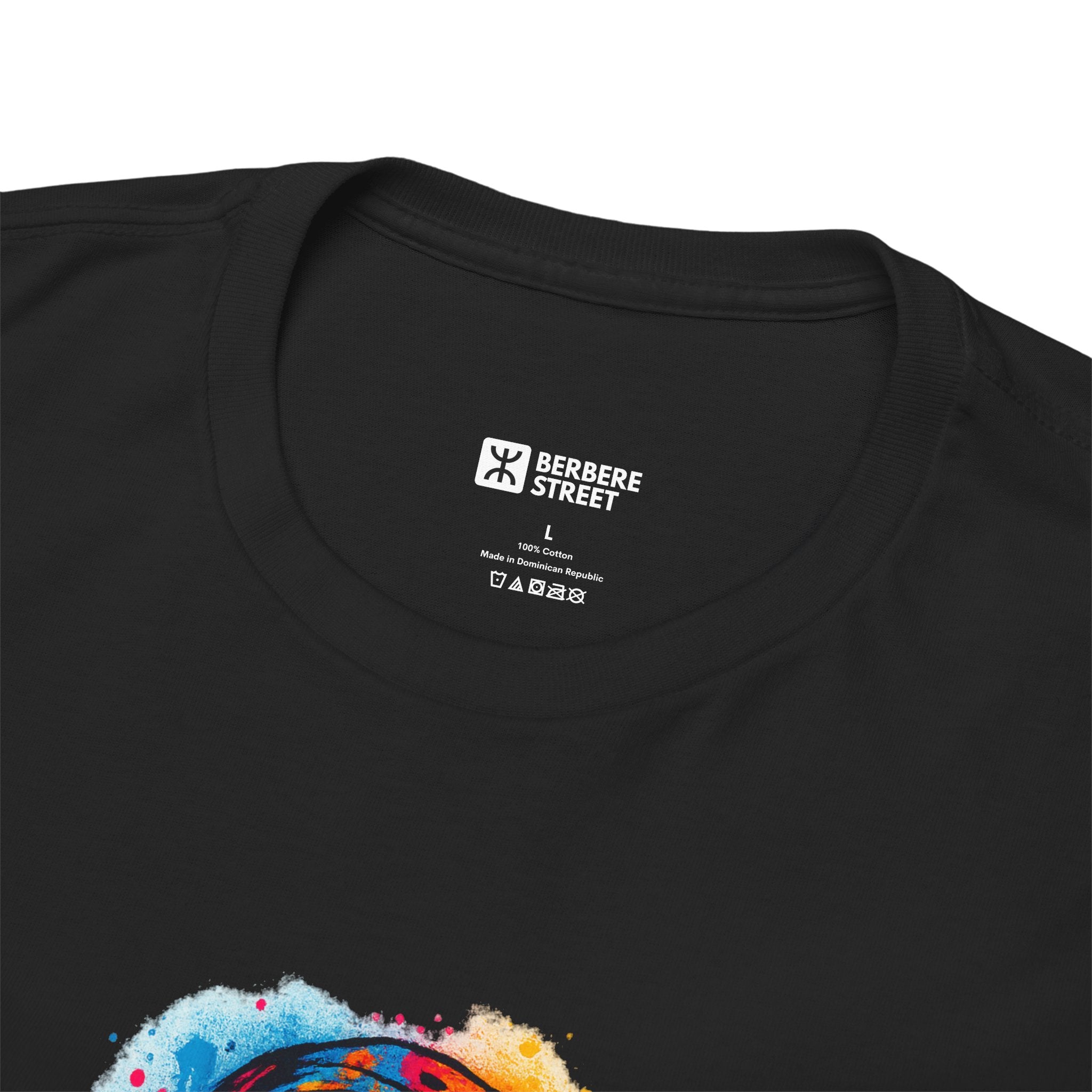 T-shirt Graffiti Lalla Fatma N’Soumer – Héroïne Kabyle et Amazighe
