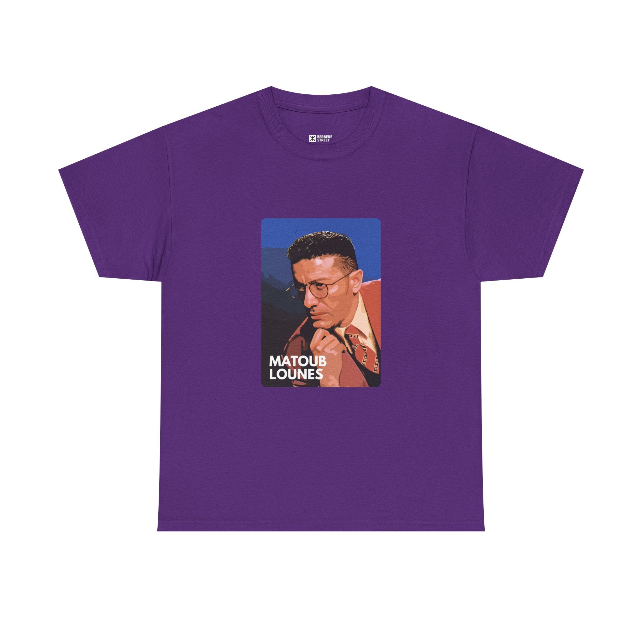 T-shirt Matoub Lounes – Portrait Pensif – Icône Berbère