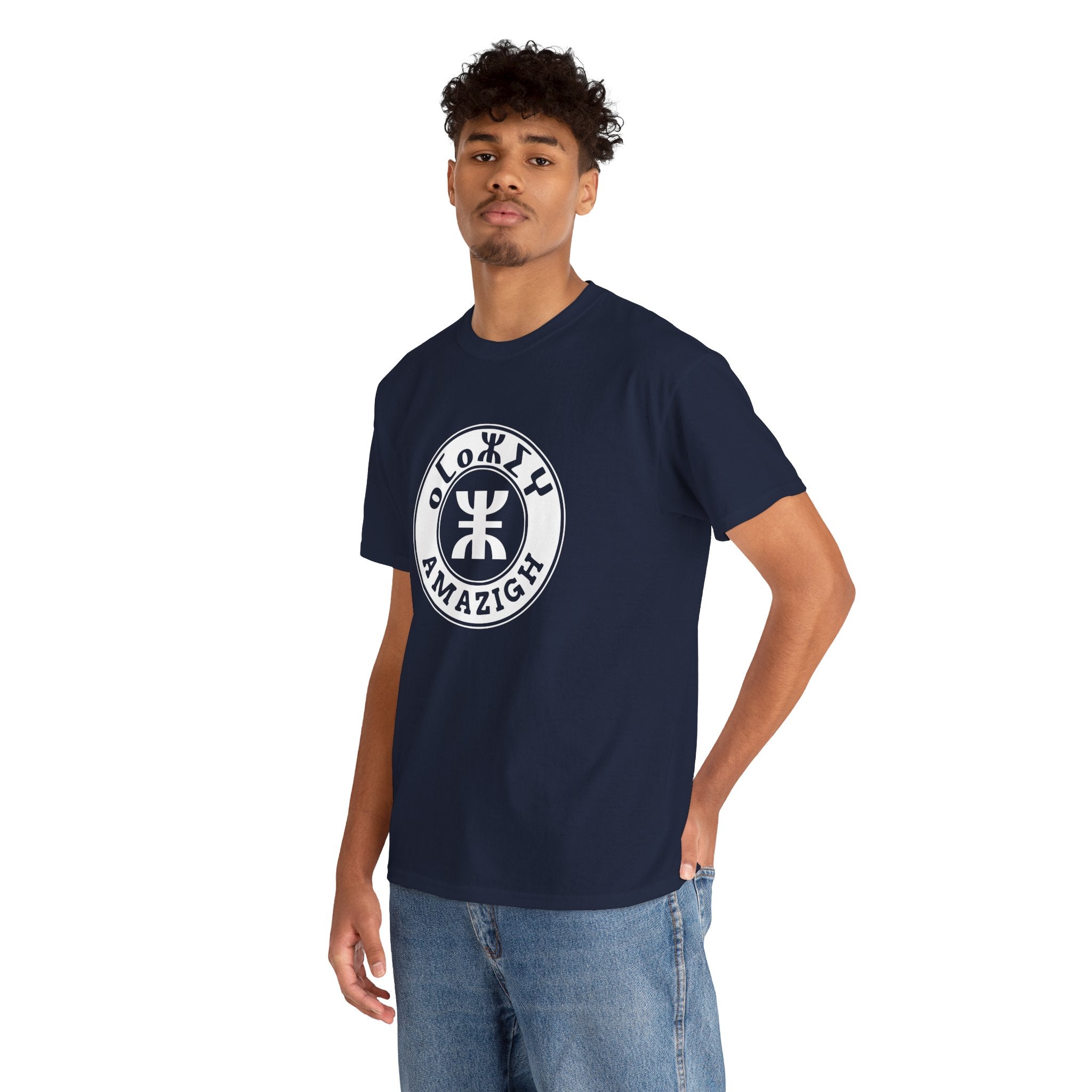 T-shirt Symbole Berbère ⵣ (Yaz) – Identité Amazighe & Liberté