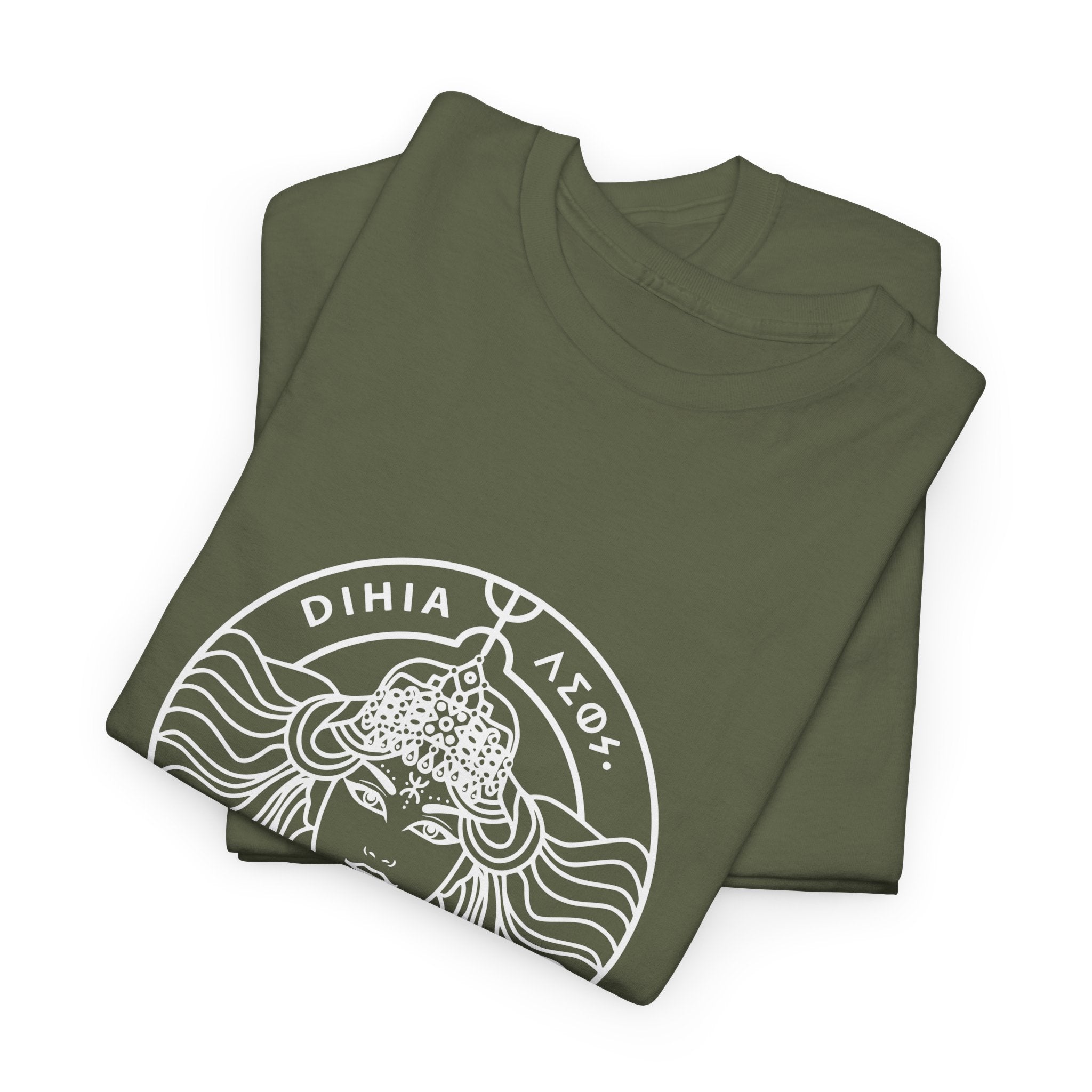 T-shirt Dihya Guerrière Berbère – Style Minimaliste Berbère