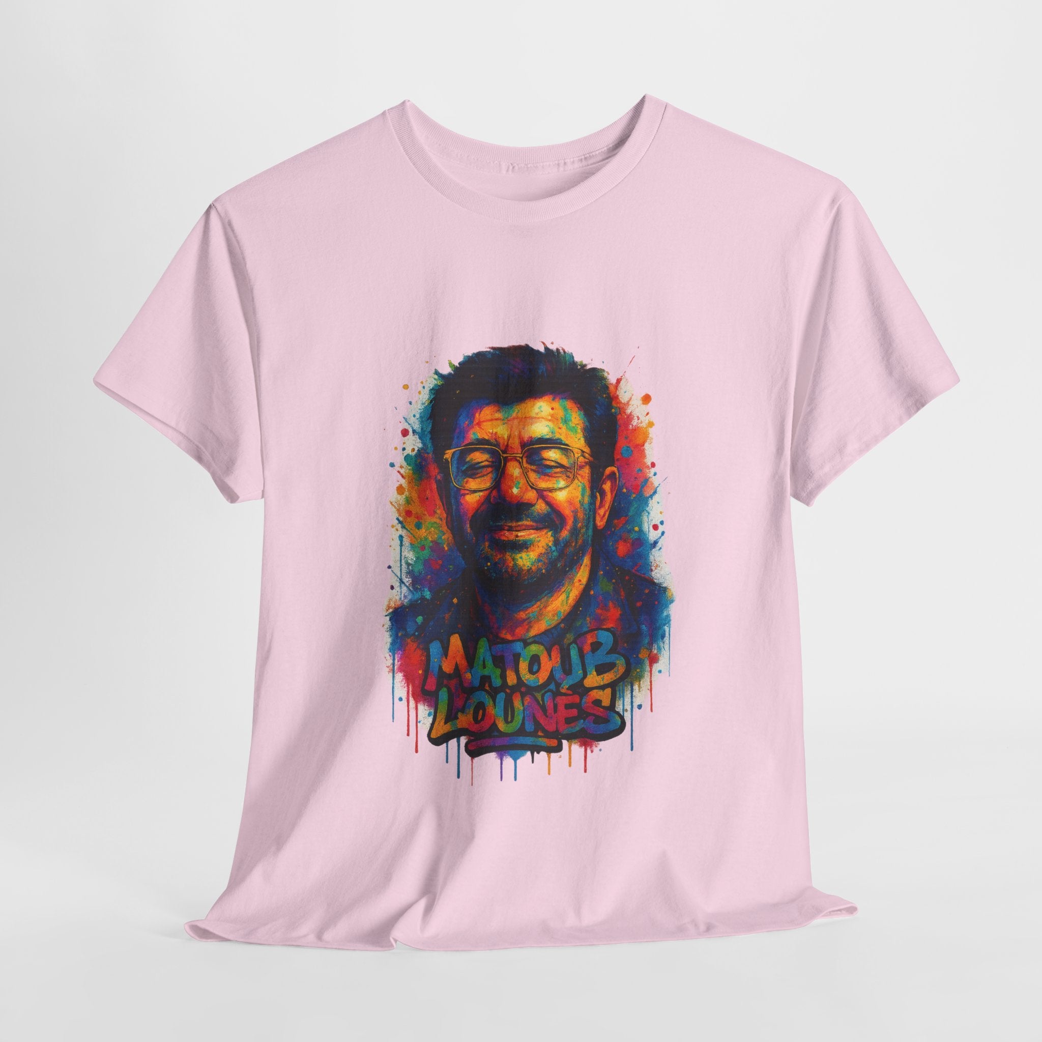 T-shirt Matoub Lounès – Portrait Graffiti Street Art Kabyle