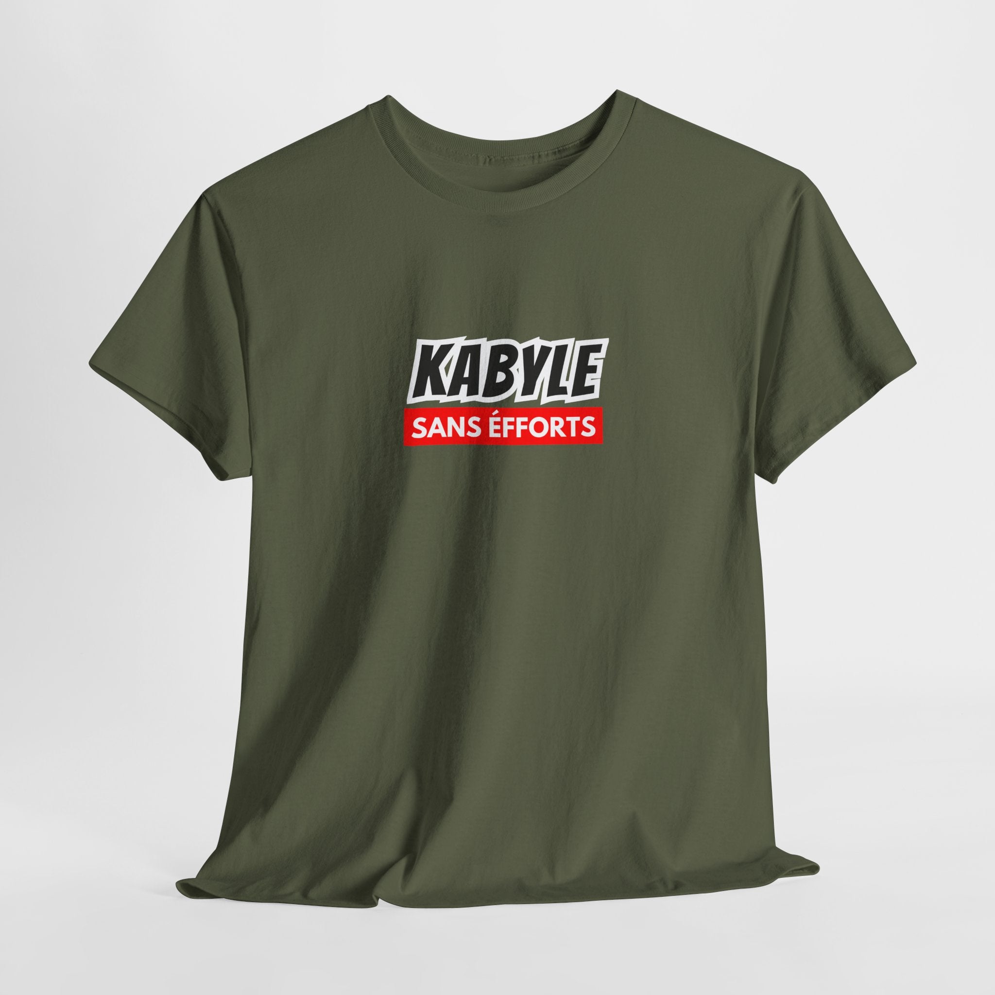 T-shirt KABYLE SANS EFFORTS  – Fierté Amazighe & Streetwear Kabyle