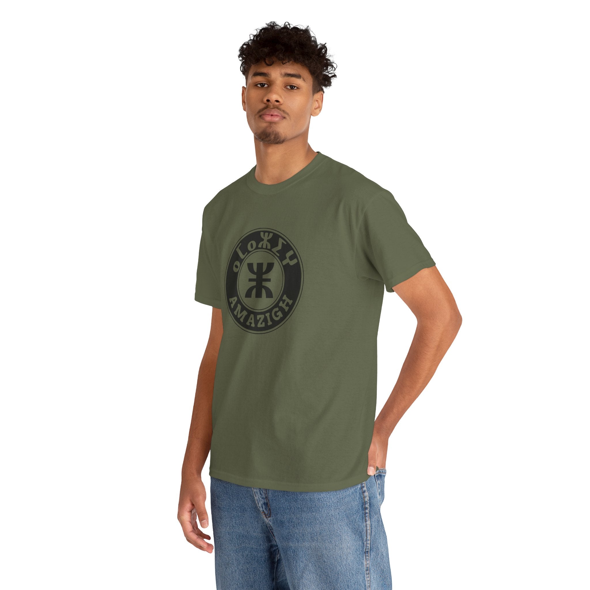 T-shirt Symbole Berbère ⵣ (Yaz) – Identité Amazighe & Liberté