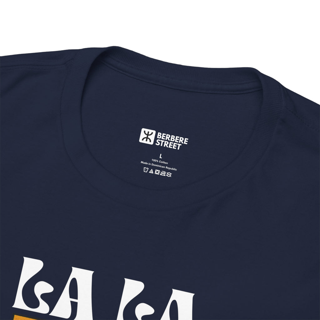 T-shirt Lalla Fatma N’Soumer – Héroïne Kabyle avec Épée et Bouclier