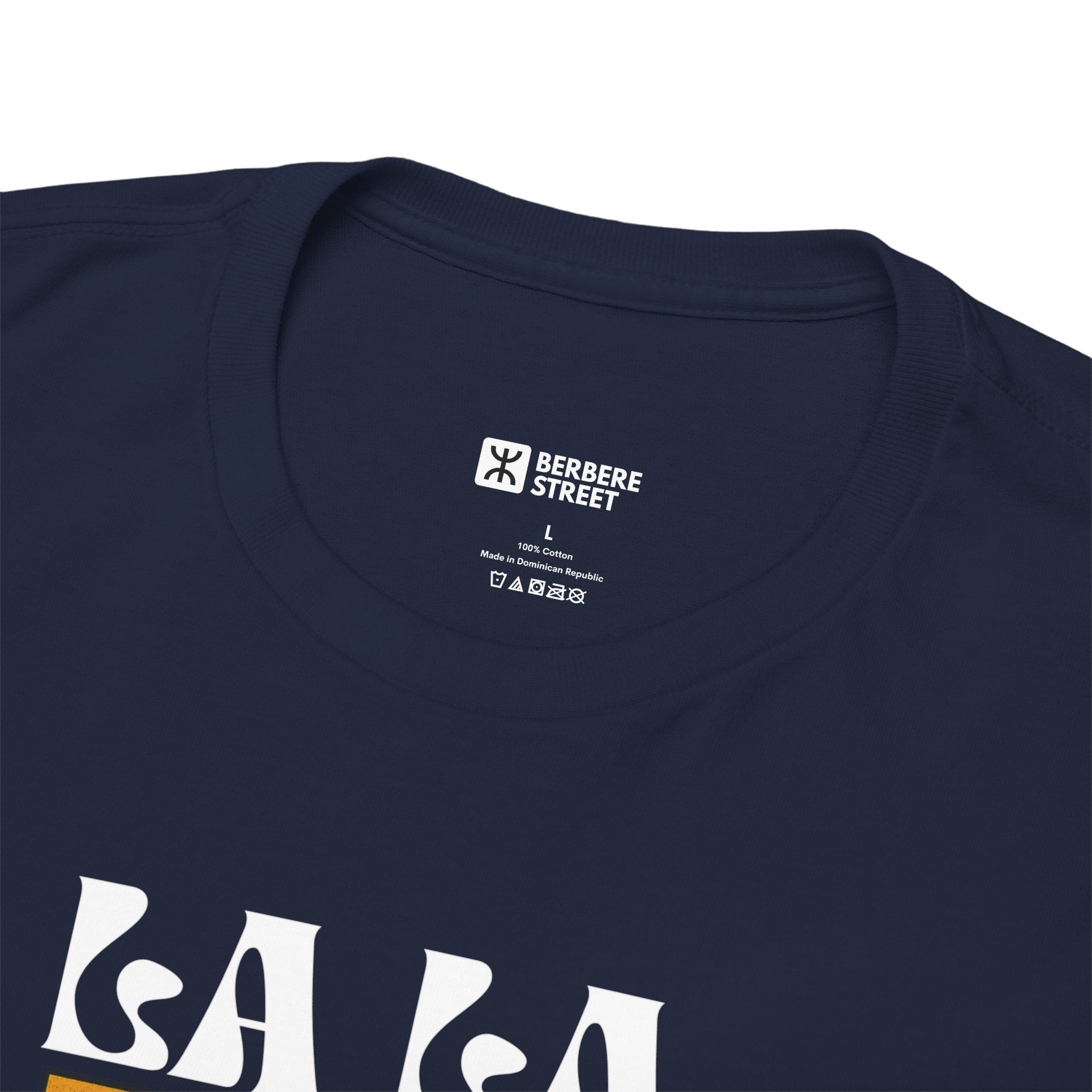 T-shirt Lalla Fatma N’Soumer – Héroïne Kabyle avec Épée et Bouclier