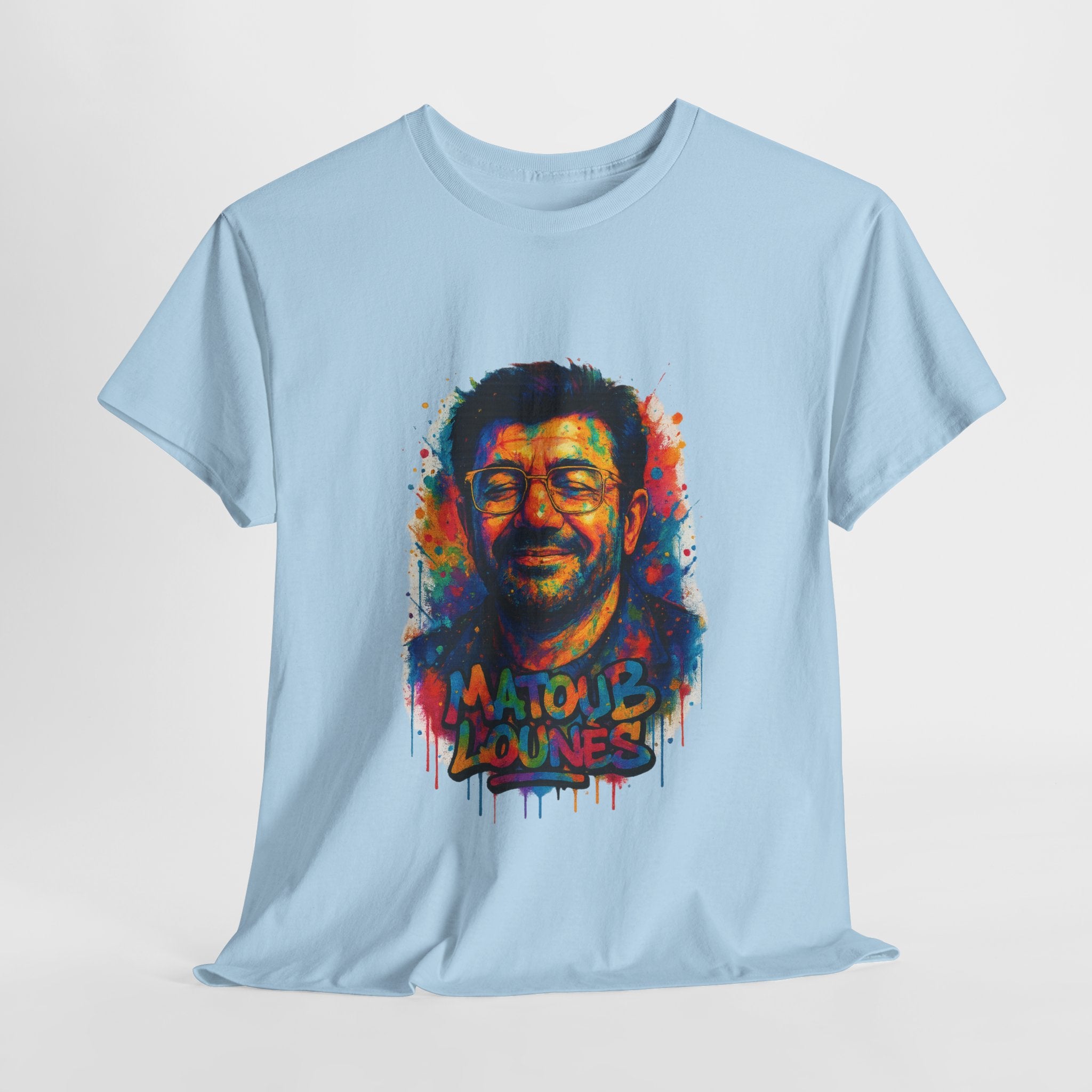 T-shirt Matoub Lounès – Portrait Graffiti Street Art Kabyle