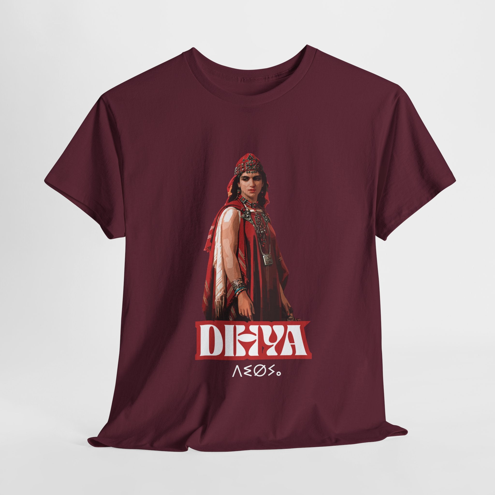 T-shirt Portrait de Dihya El Kahina – Guerrière Berbère Amazigh