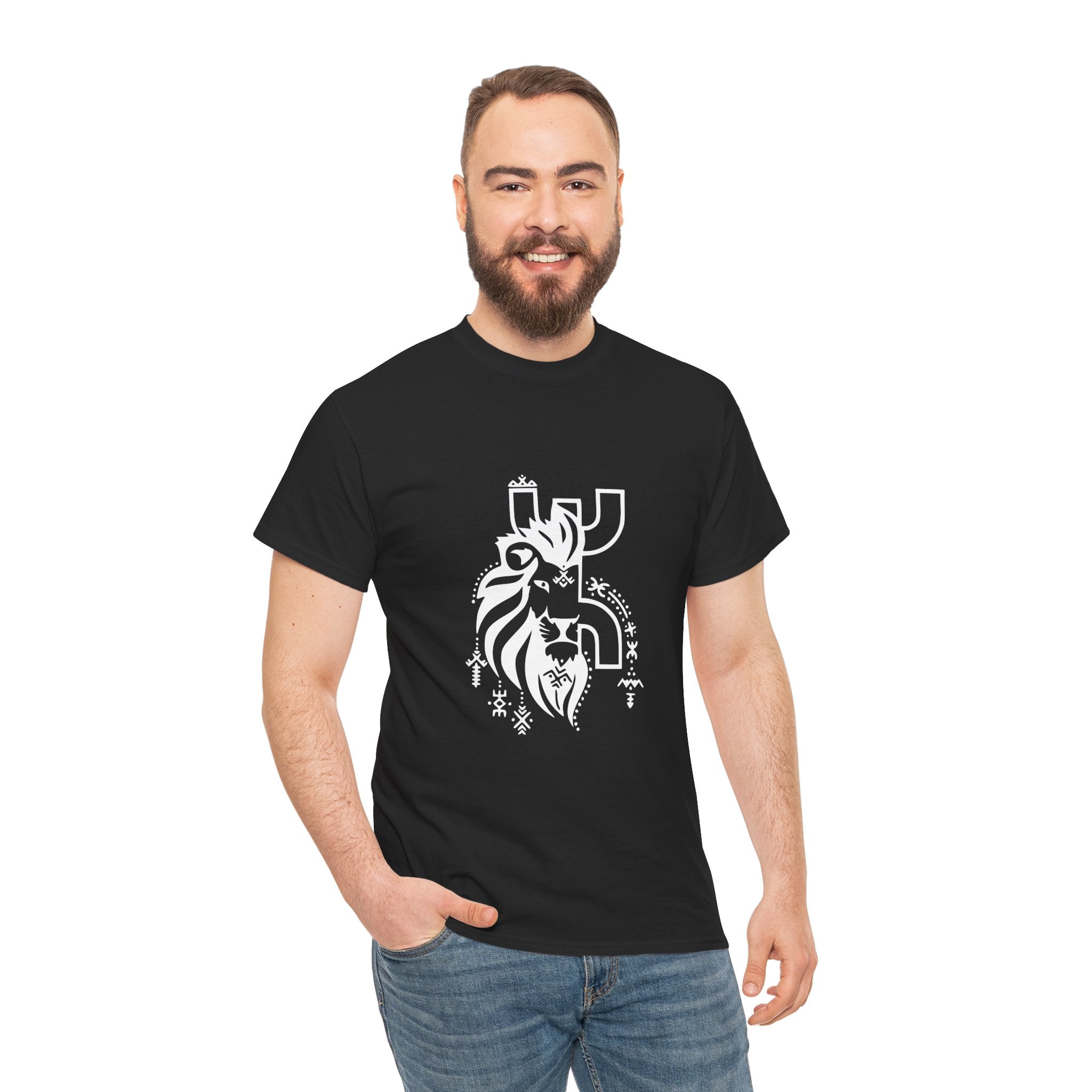 T-shirt Lion Amazigh ⵣ – Force, Liberté & Identité Berbère
