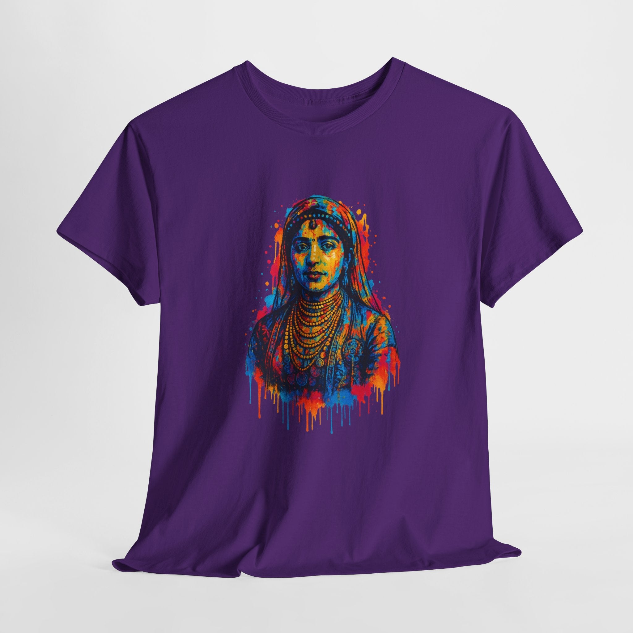 T-shirt Lalla Fatma N’Soumer – Portrait Graffiti Street Art Kabyle