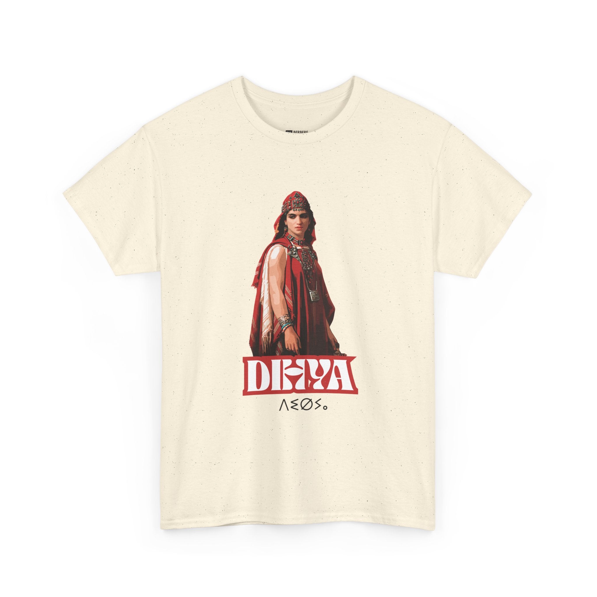 T-shirt Portrait de Dihya El Kahina – Guerrière Berbère Amazigh
