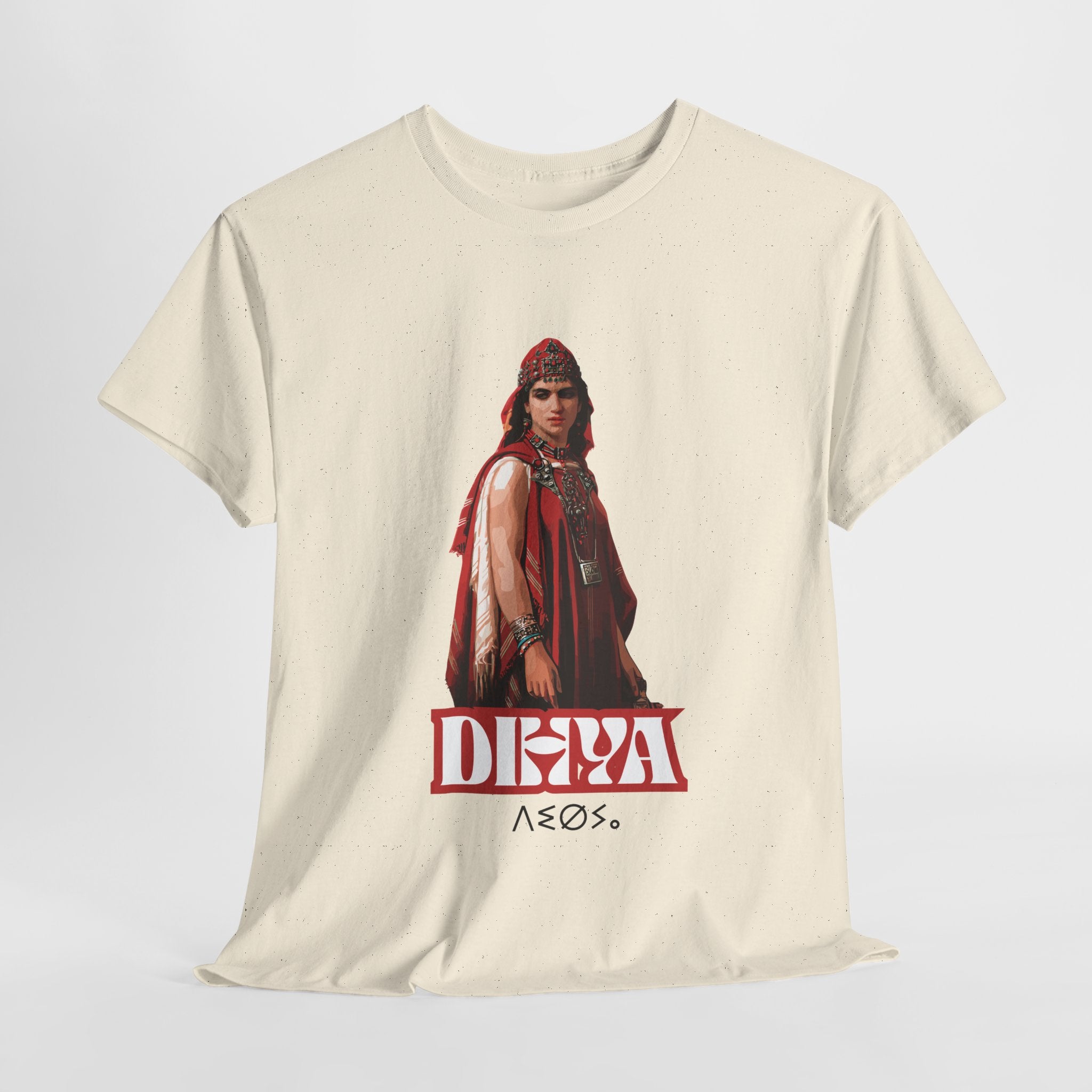 T-shirt Portrait de Dihya El Kahina – Guerrière Berbère Amazigh