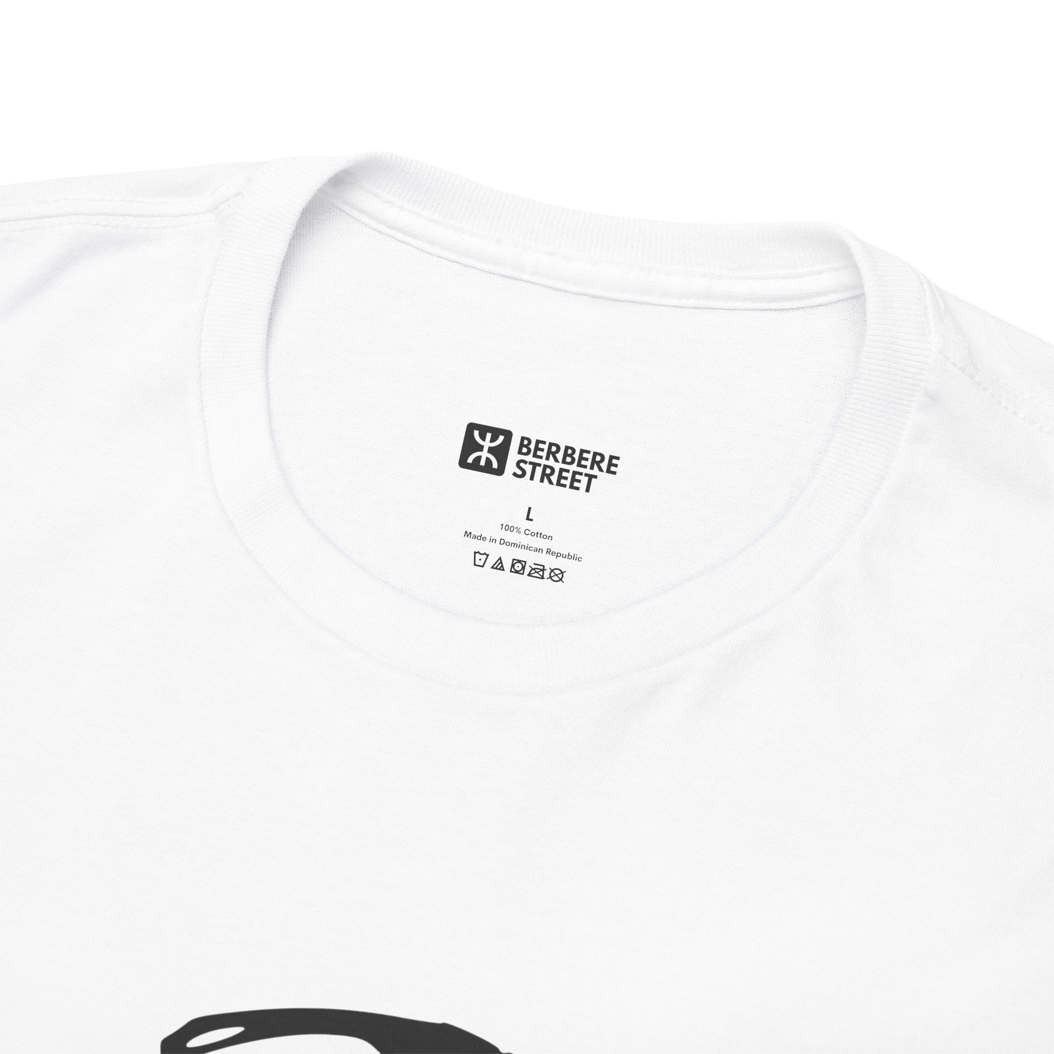 T-shirt Portrait de Dihya (Kahina) – Héroïne Amazighe & Symbole Berbère