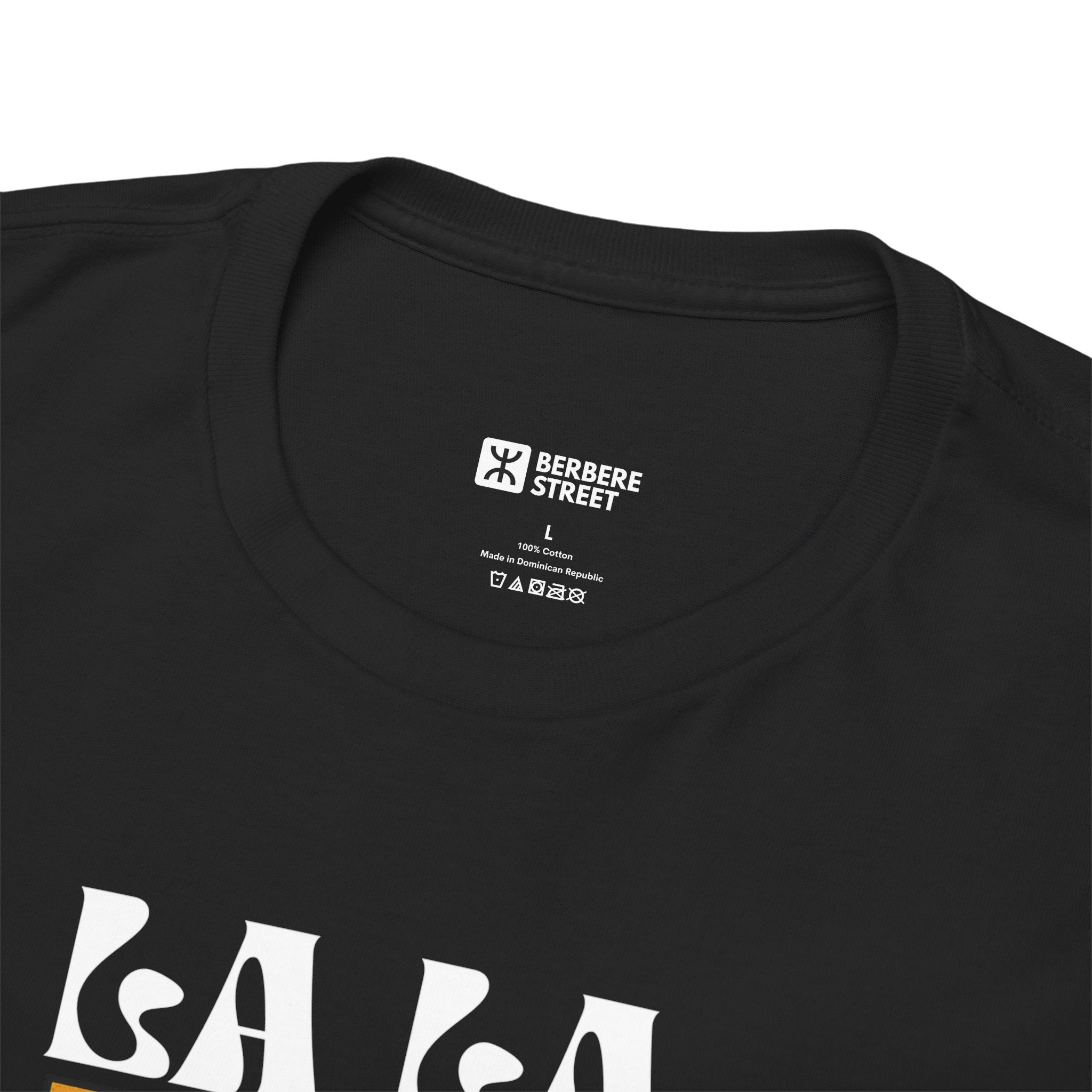 T-shirt Lalla Fatma N’Soumer – Héroïne Kabyle avec Épée et Bouclier