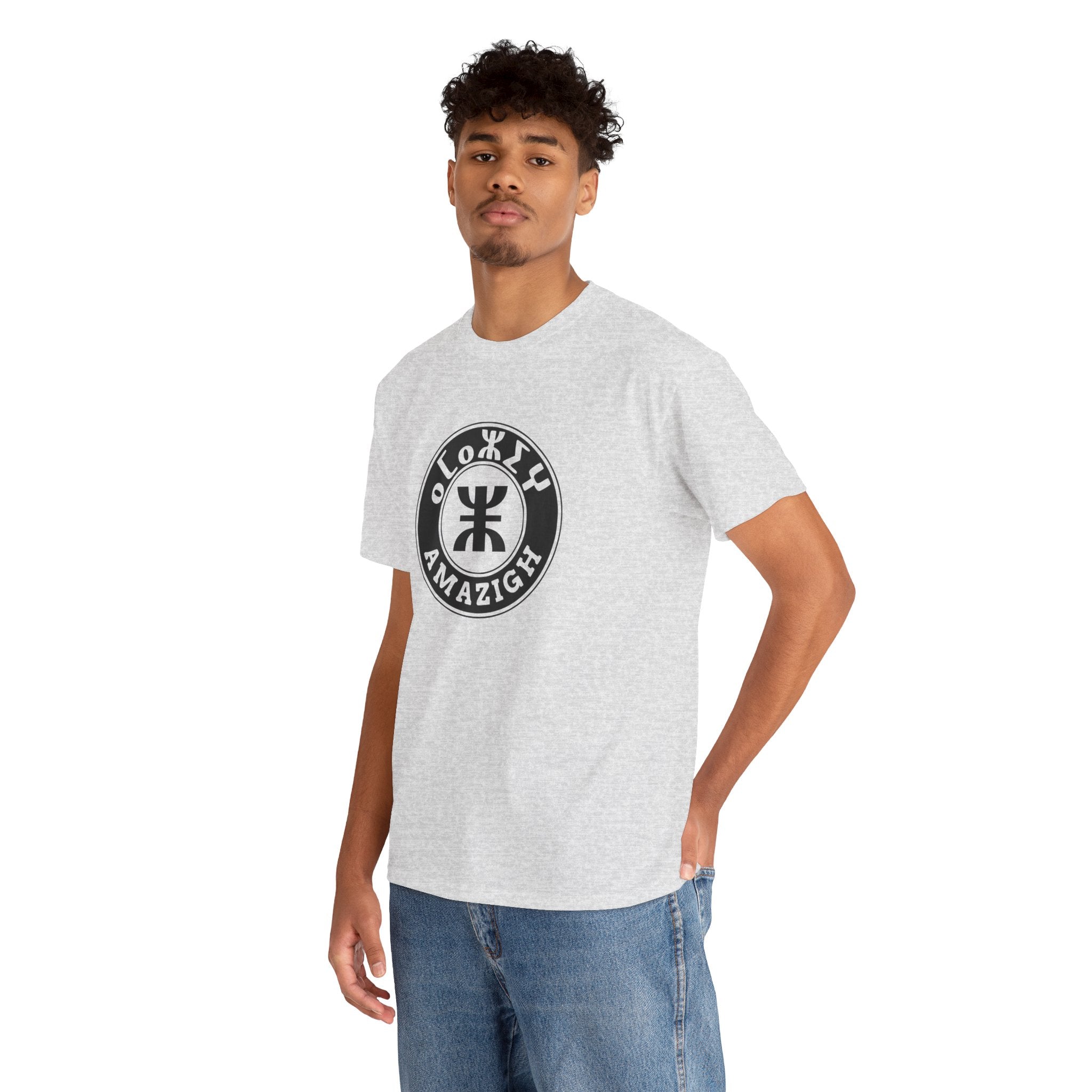 T-shirt Symbole Berbère ⵣ (Yaz) – Identité Amazighe & Liberté