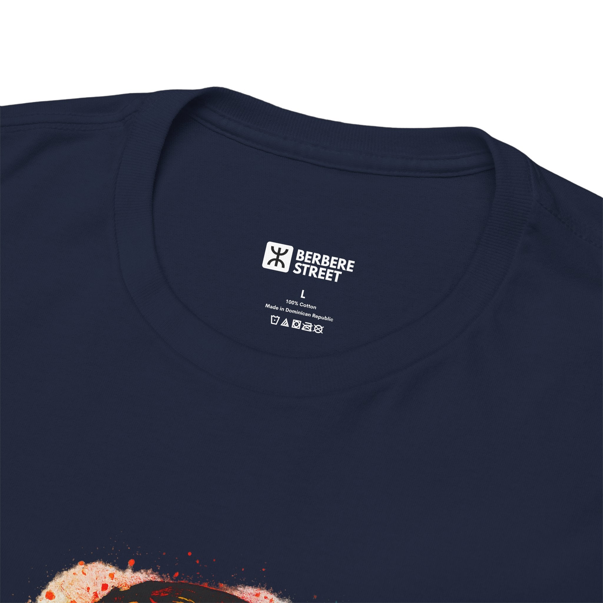 T-shirt Portrait Graffiti de M’hamed Issiakhem – Art & Streetwear Algérien