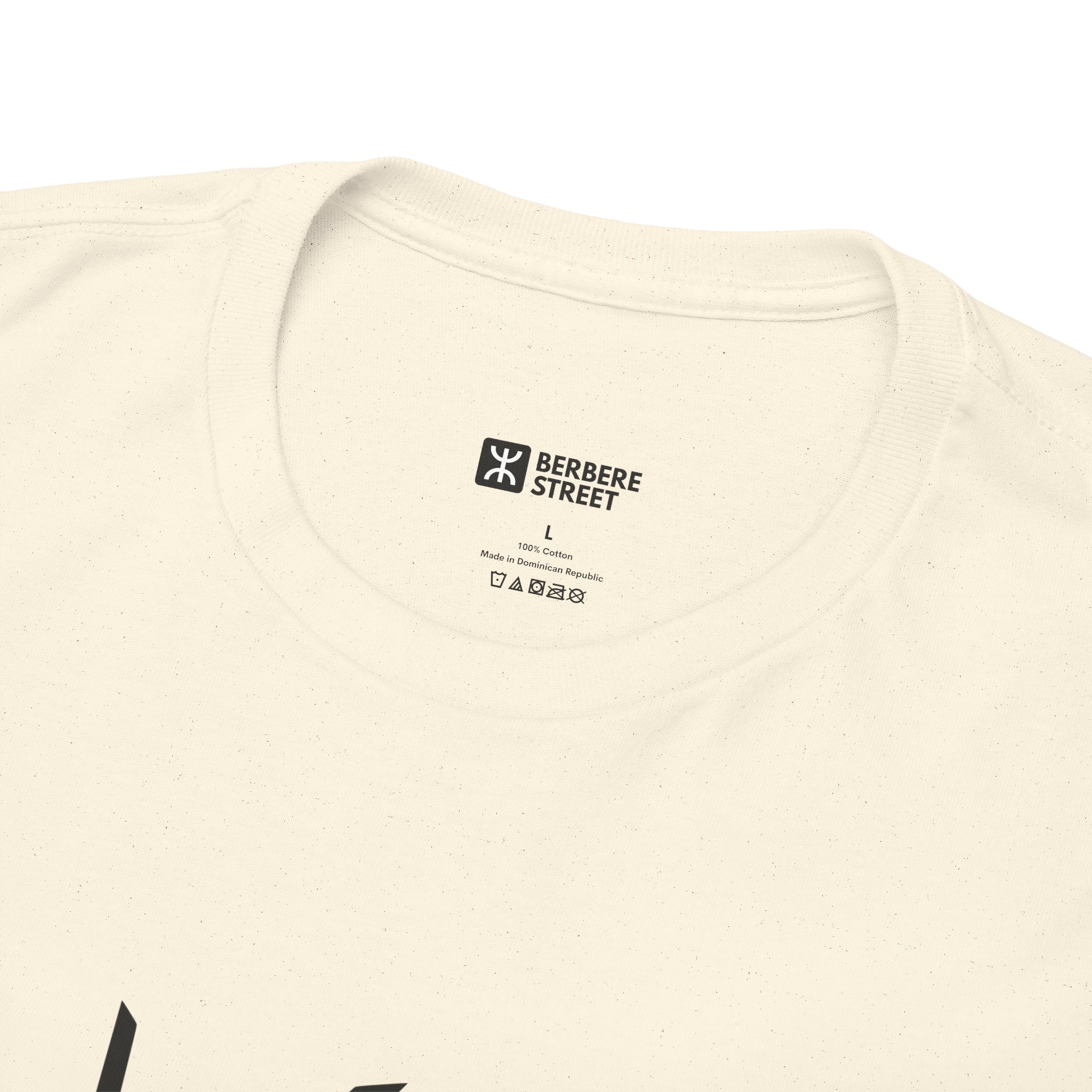 T-shirt Culture Berbère – Mot “Kabyle” avec Symbole Yaz