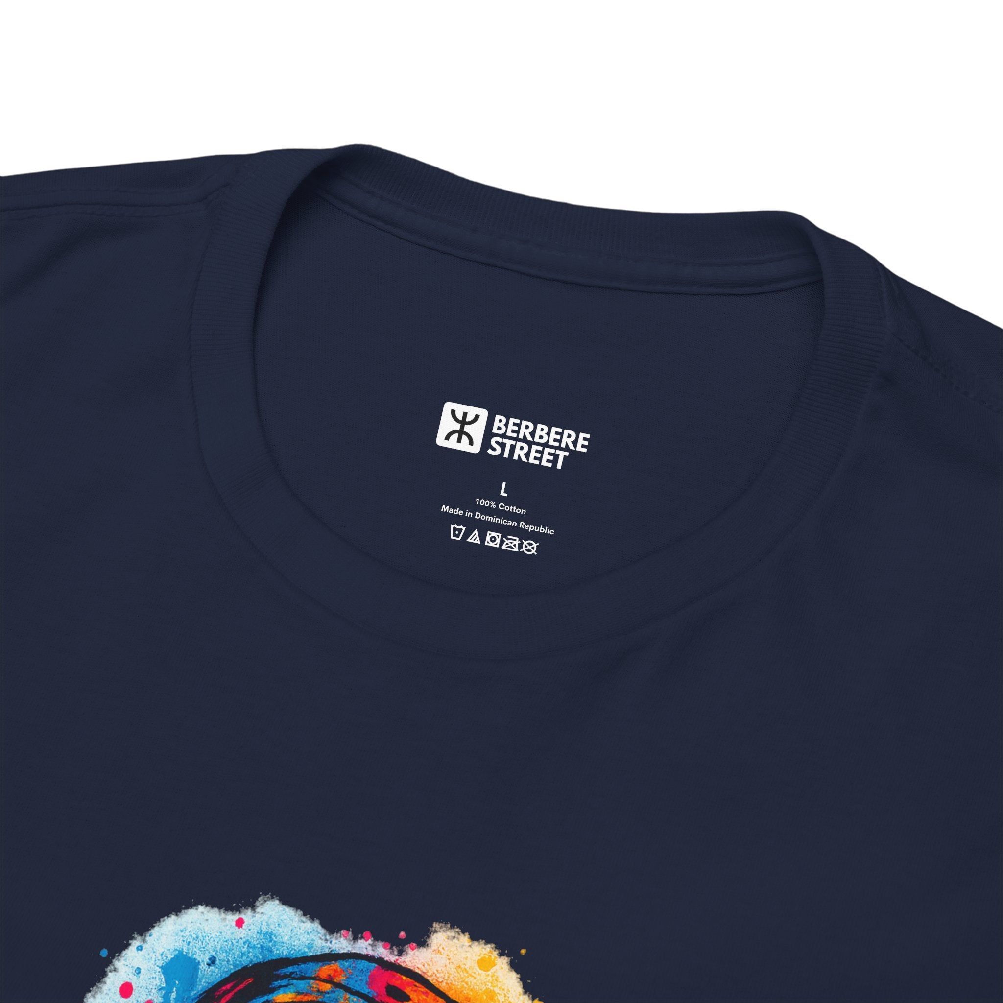 T-shirt Graffiti Lalla Fatma N’Soumer – Héroïne Kabyle et Amazighe