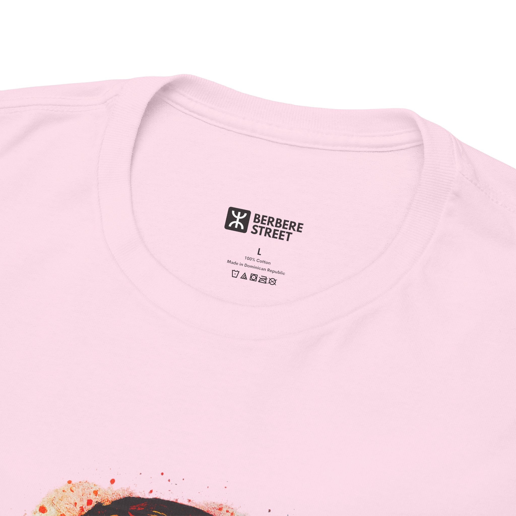 T-shirt Portrait Graffiti de M’hamed Issiakhem – Art & Streetwear Algérien