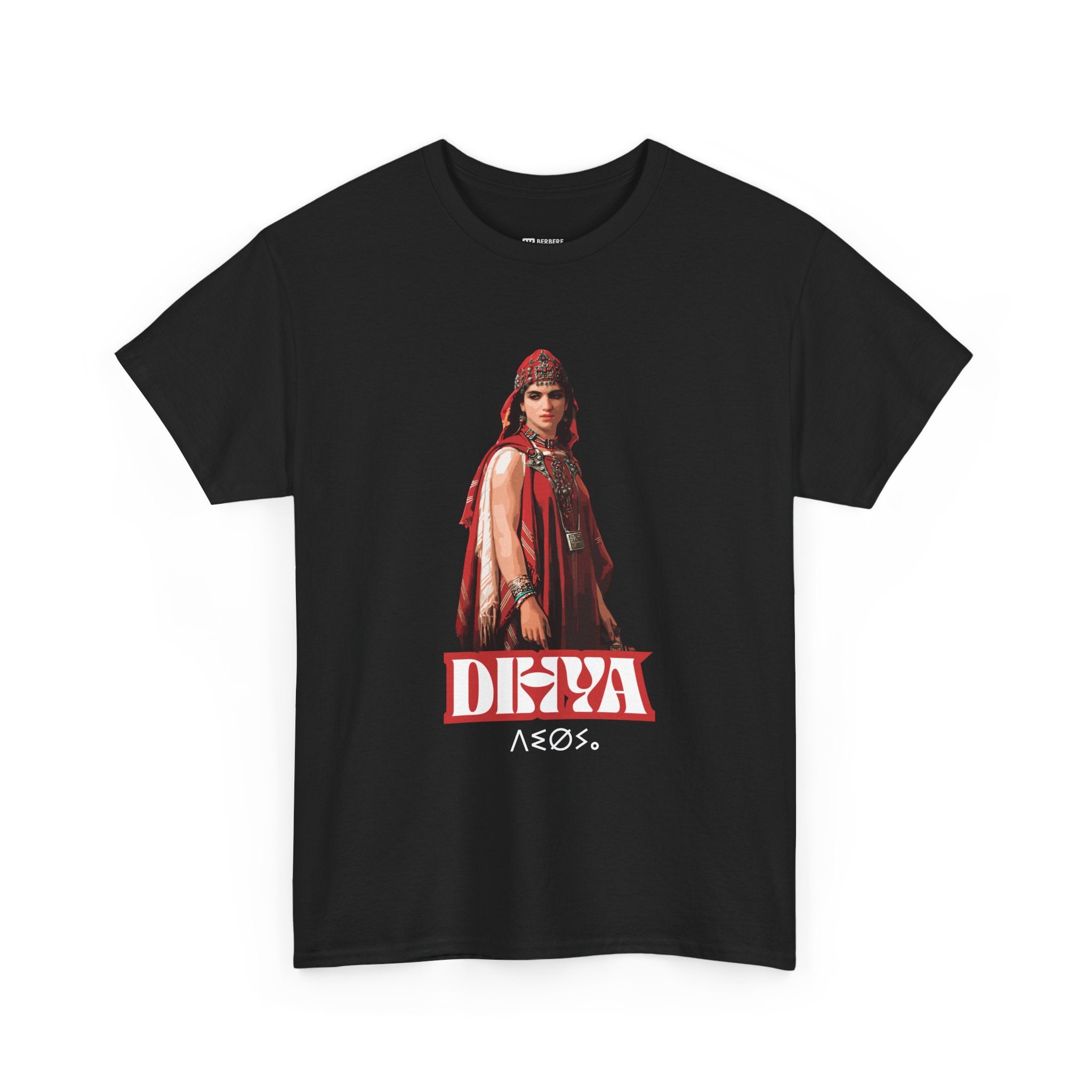 T-shirt Portrait de Dihya El Kahina – Guerrière Berbère Amazigh