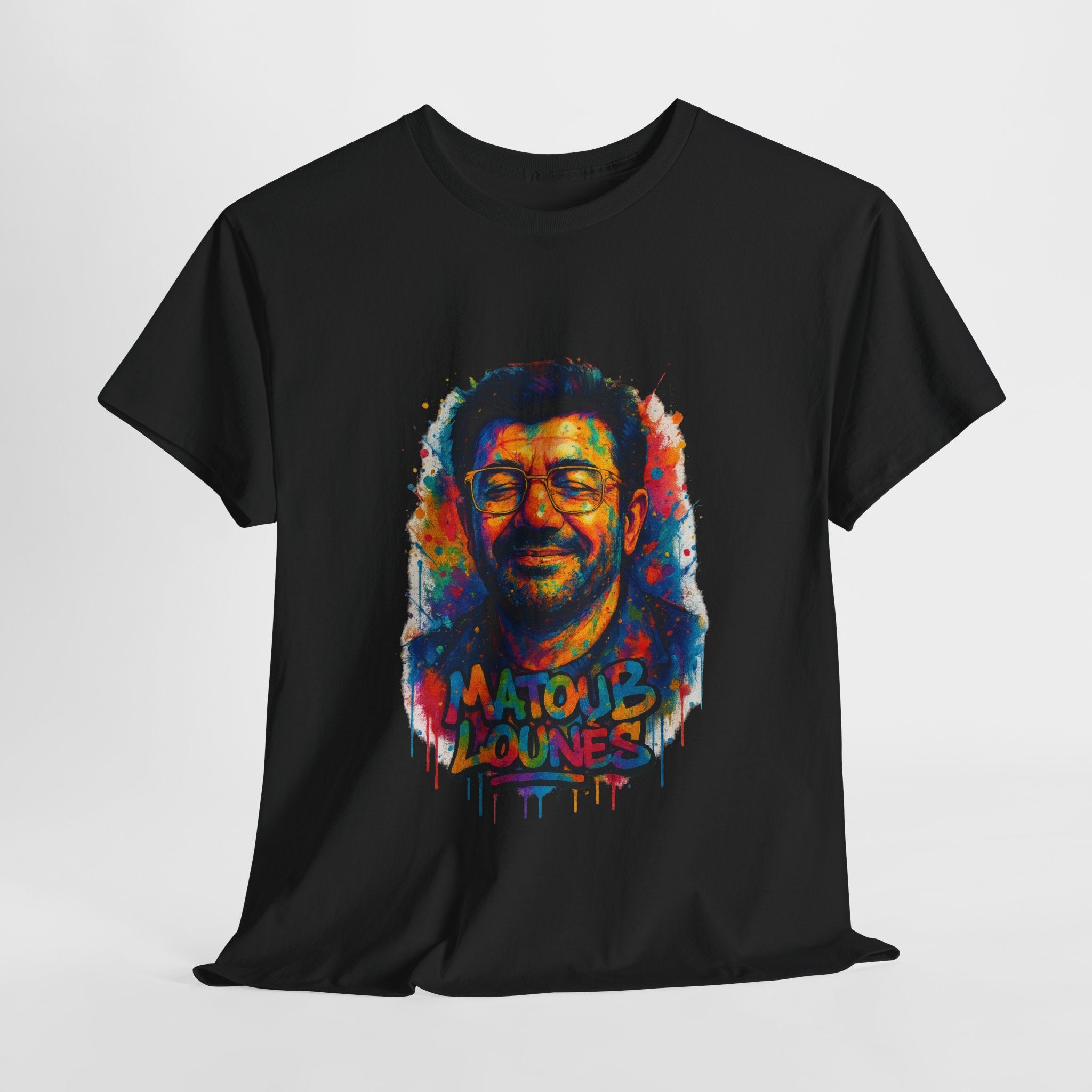 T-shirt Matoub Lounès – Portrait Graffiti Street Art Kabyle