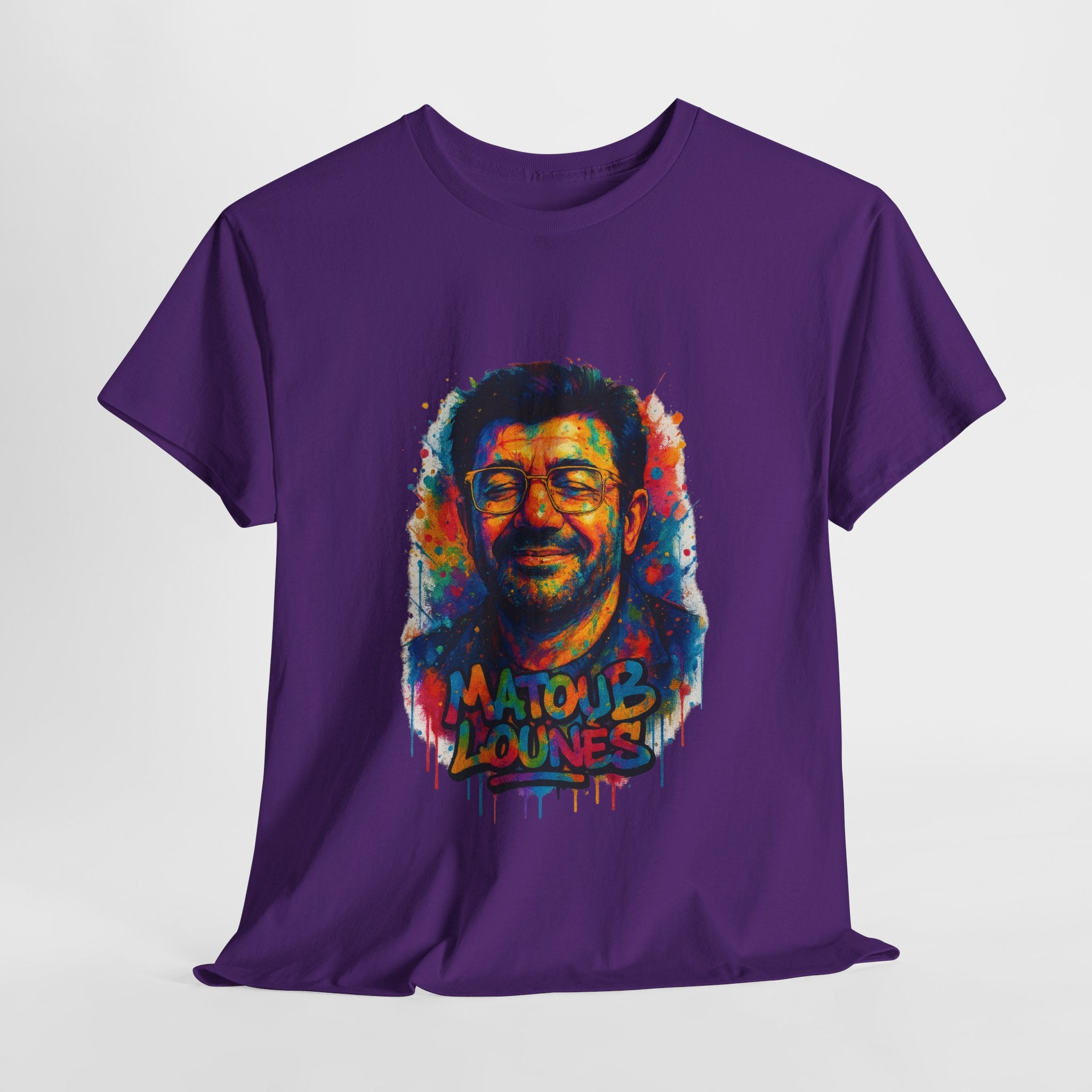 T-shirt Matoub Lounès – Portrait Graffiti Street Art Kabyle
