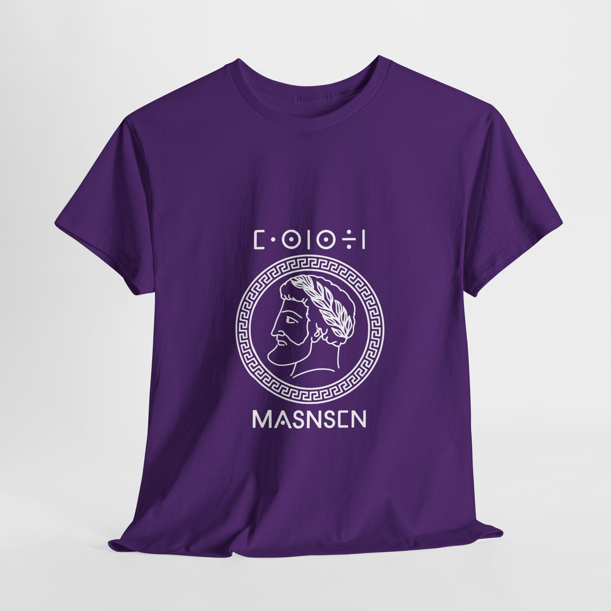 T-shirt Massinissa (Masnsen) – Roi Amazigh en Latin & Tifinagh