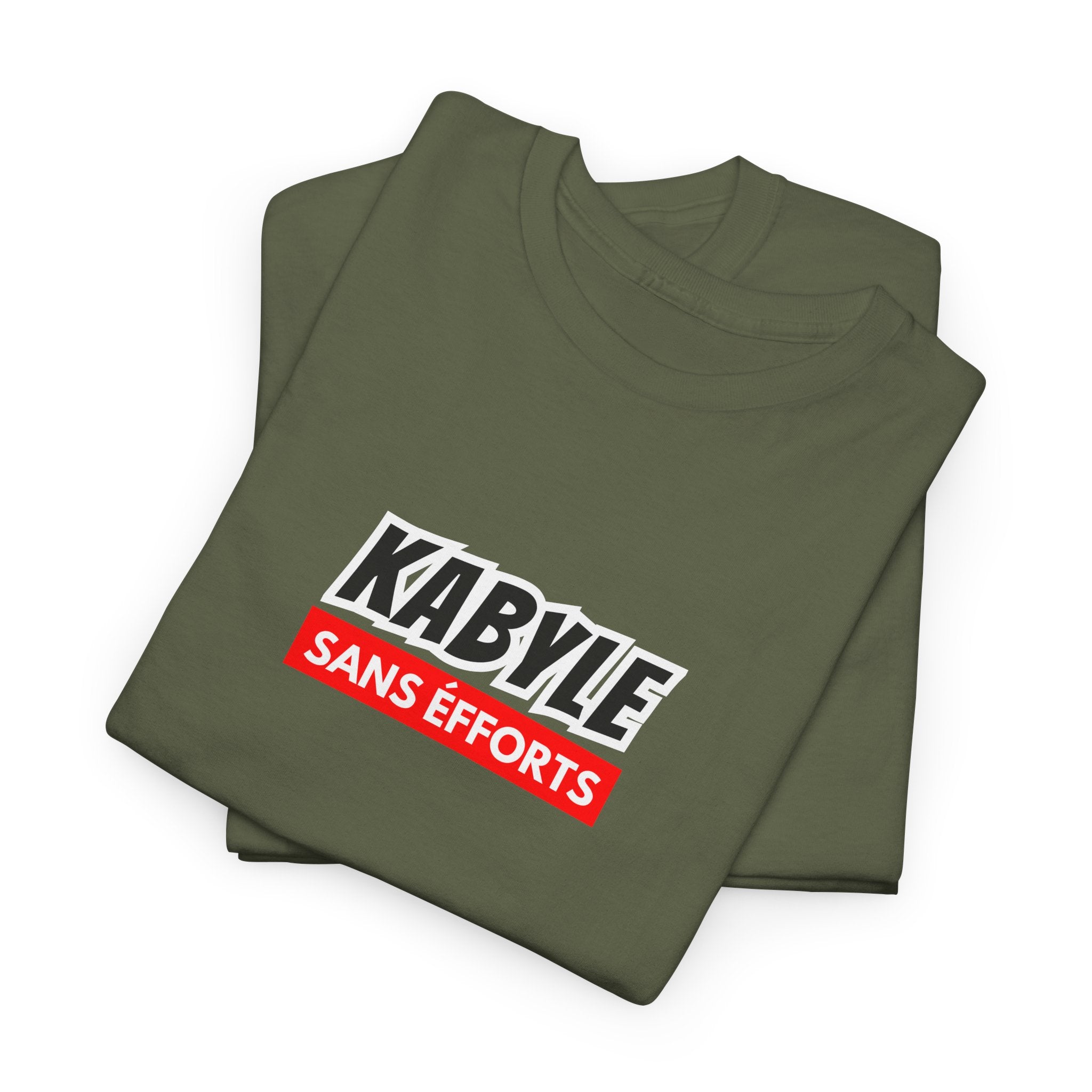T-shirt KABYLE SANS EFFORTS  – Fierté Amazighe & Streetwear Kabyle