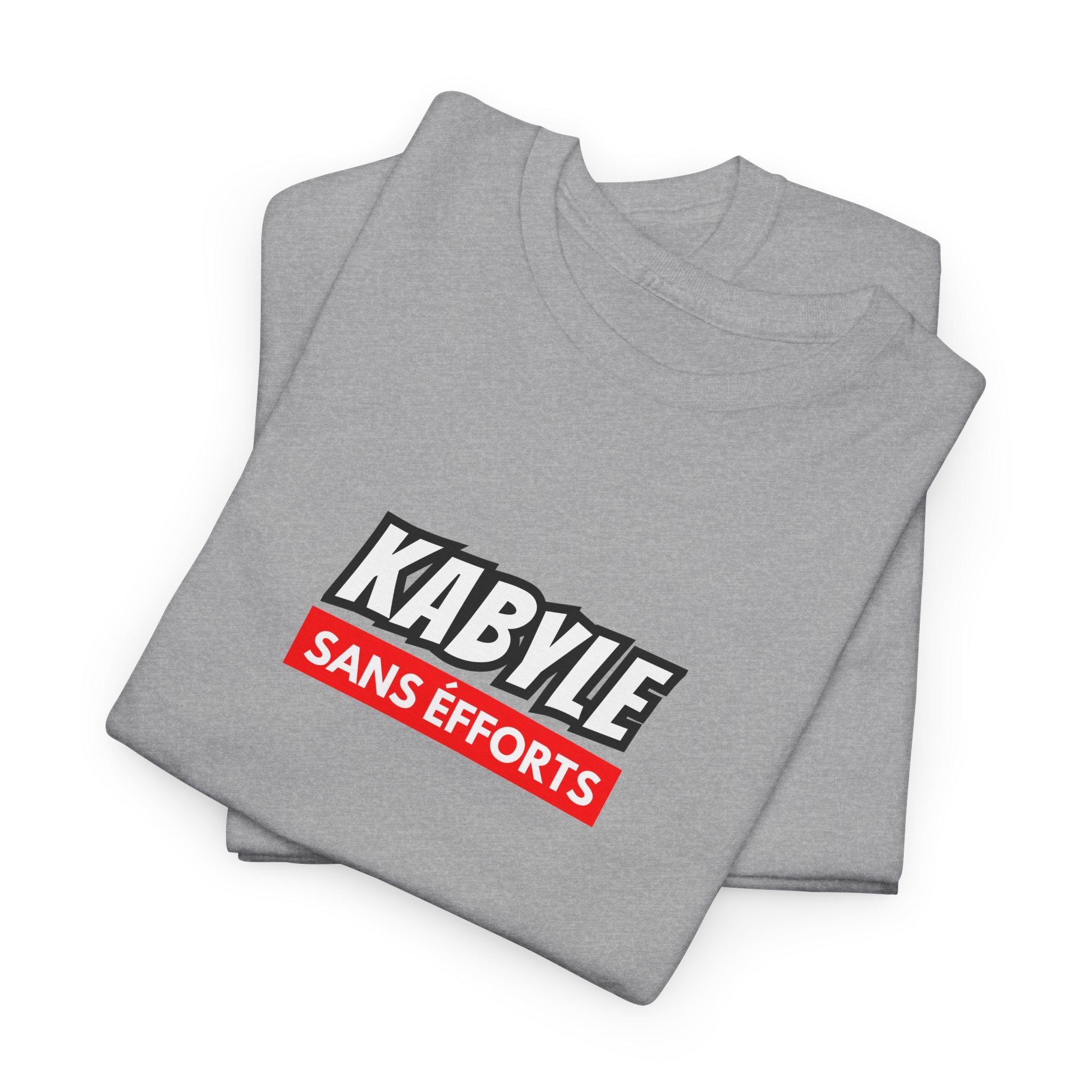 T-shirt KABYLE SANS EFFORTS  – Fierté Amazighe & Streetwear Kabyle