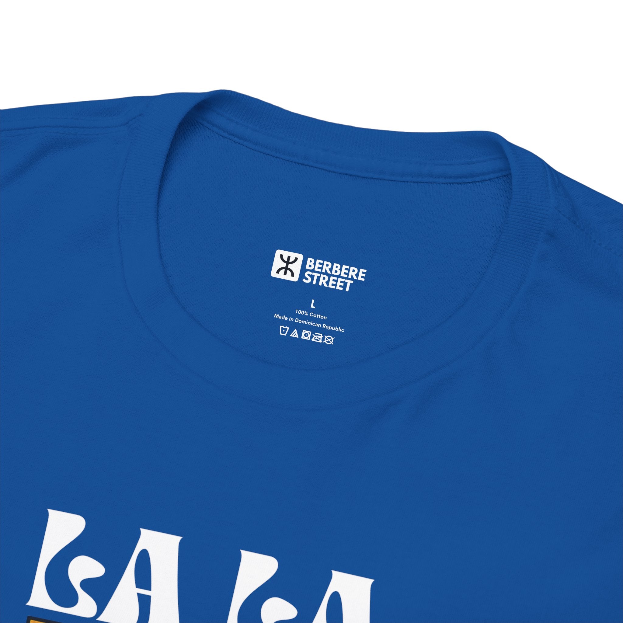 T-shirt Lalla Fatma N’Soumer – Héroïne Kabyle avec Épée et Bouclier