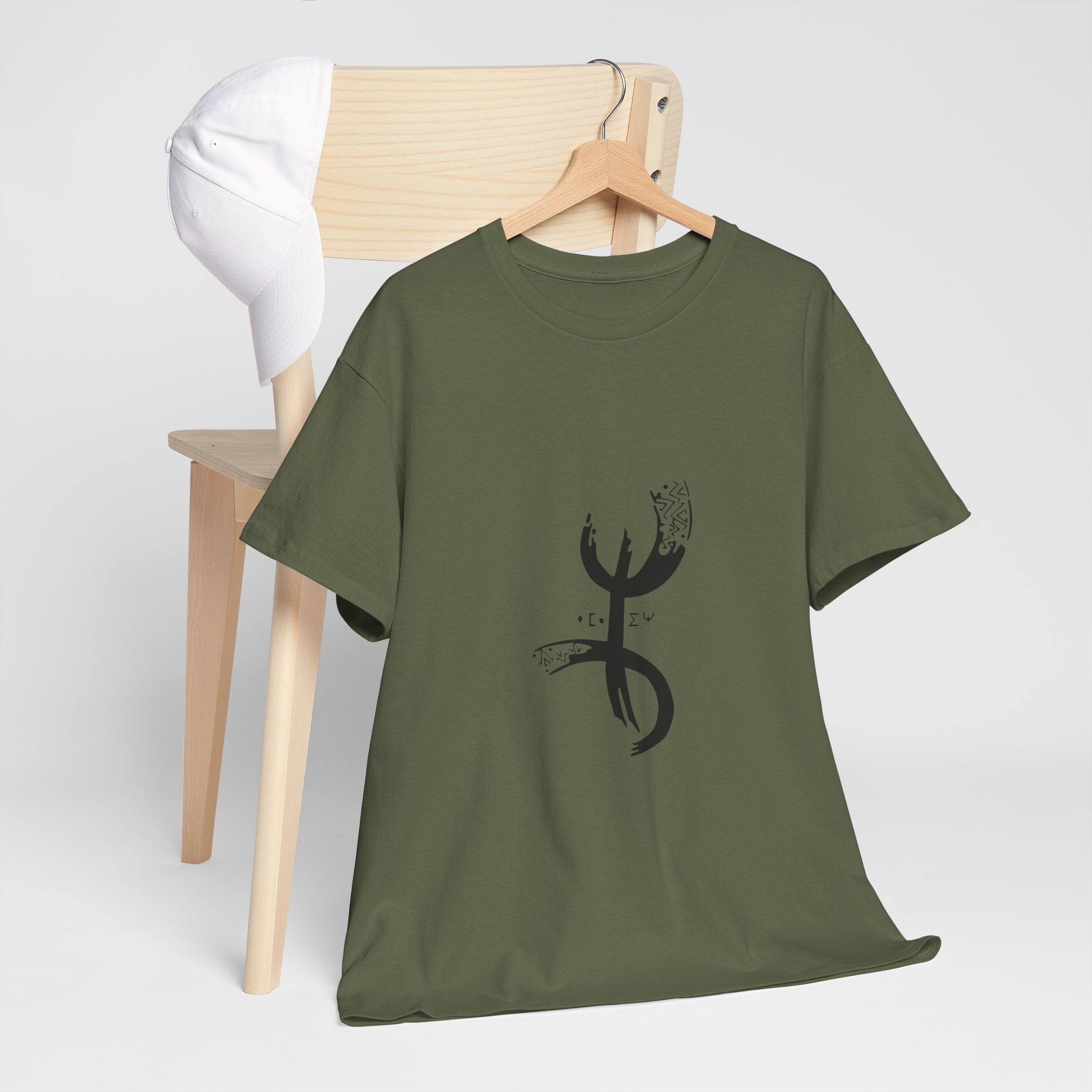 T-shirt Symbole Amazigh ⵣ (Yaz) – Identité Berbère