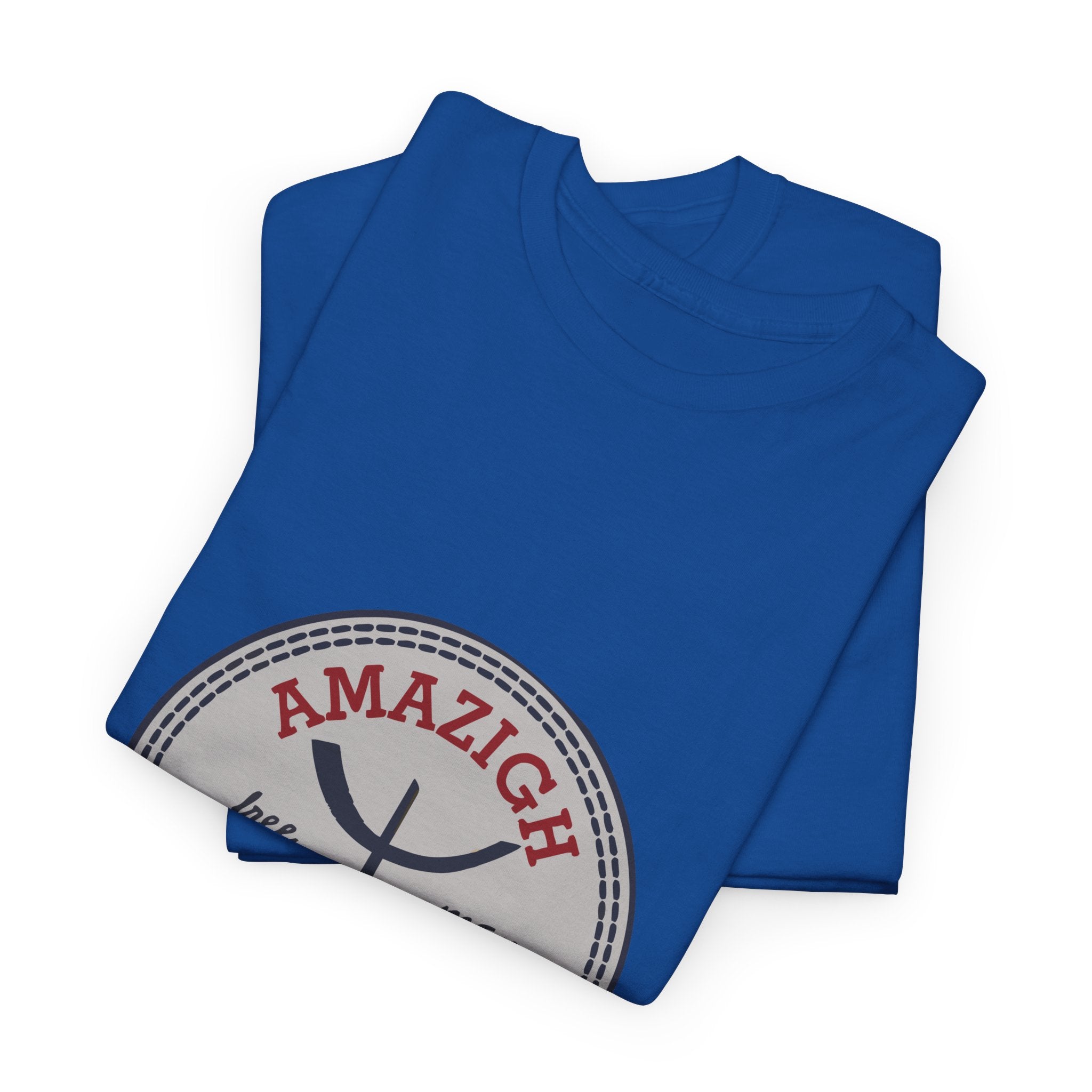 Amazigh All Star Unisex Heavy Cotton Tee, Casual Wear, Unique Graphic T-Shirt, Gift for Friends, Everyday Style, Festival Apparel
