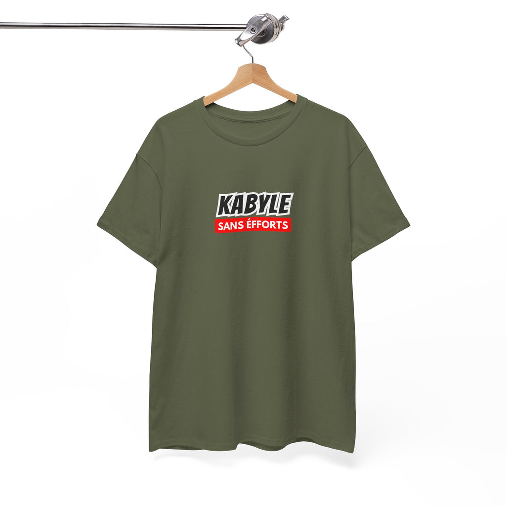 T-shirt KABYLE SANS EFFORTS  – Fierté Amazighe & Streetwear Kabyle