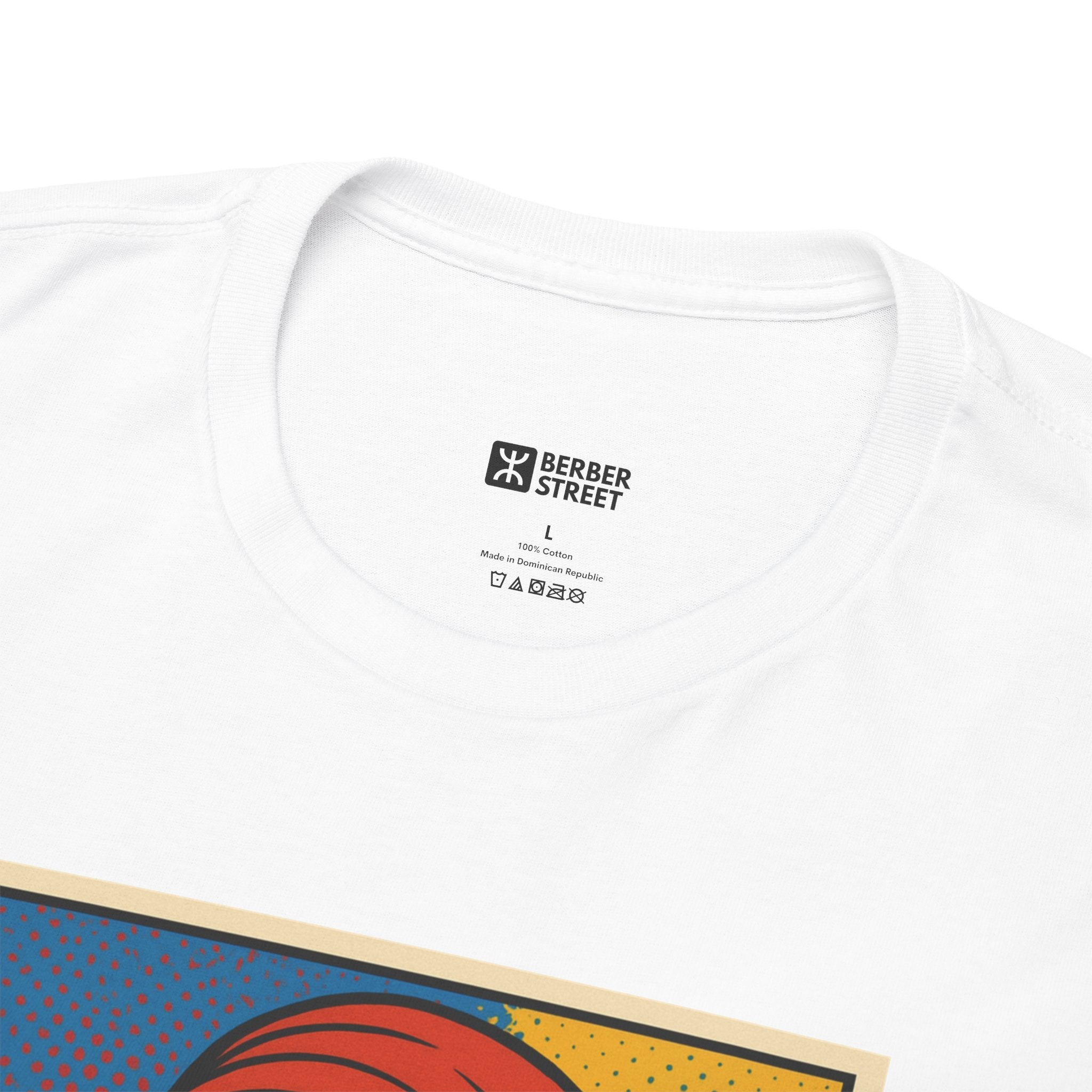 T-shirt Lalla Fatma N’Soumer – Héroïne Kabyle | Style Pop Art